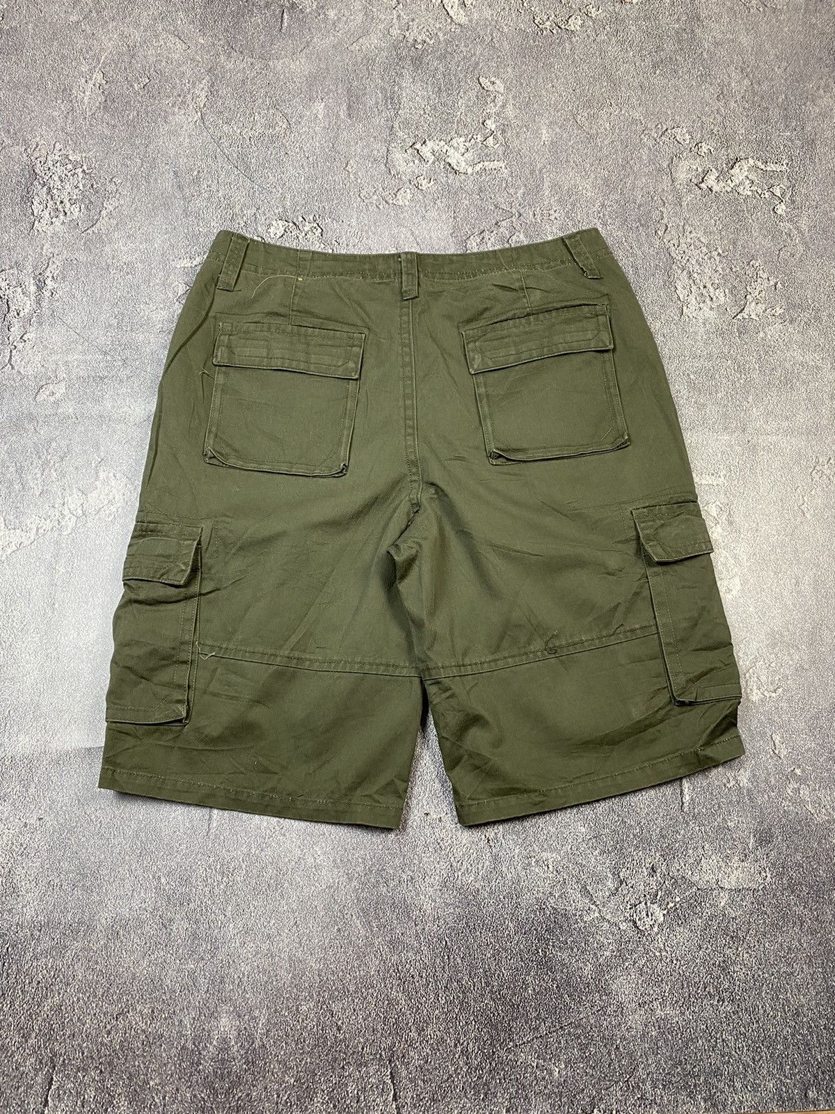 Southpole Y2K Southpole Baggy Khaki Cargo Shorts Rap 2000s Size US 40 / EU 56 - 5 Thumbnail