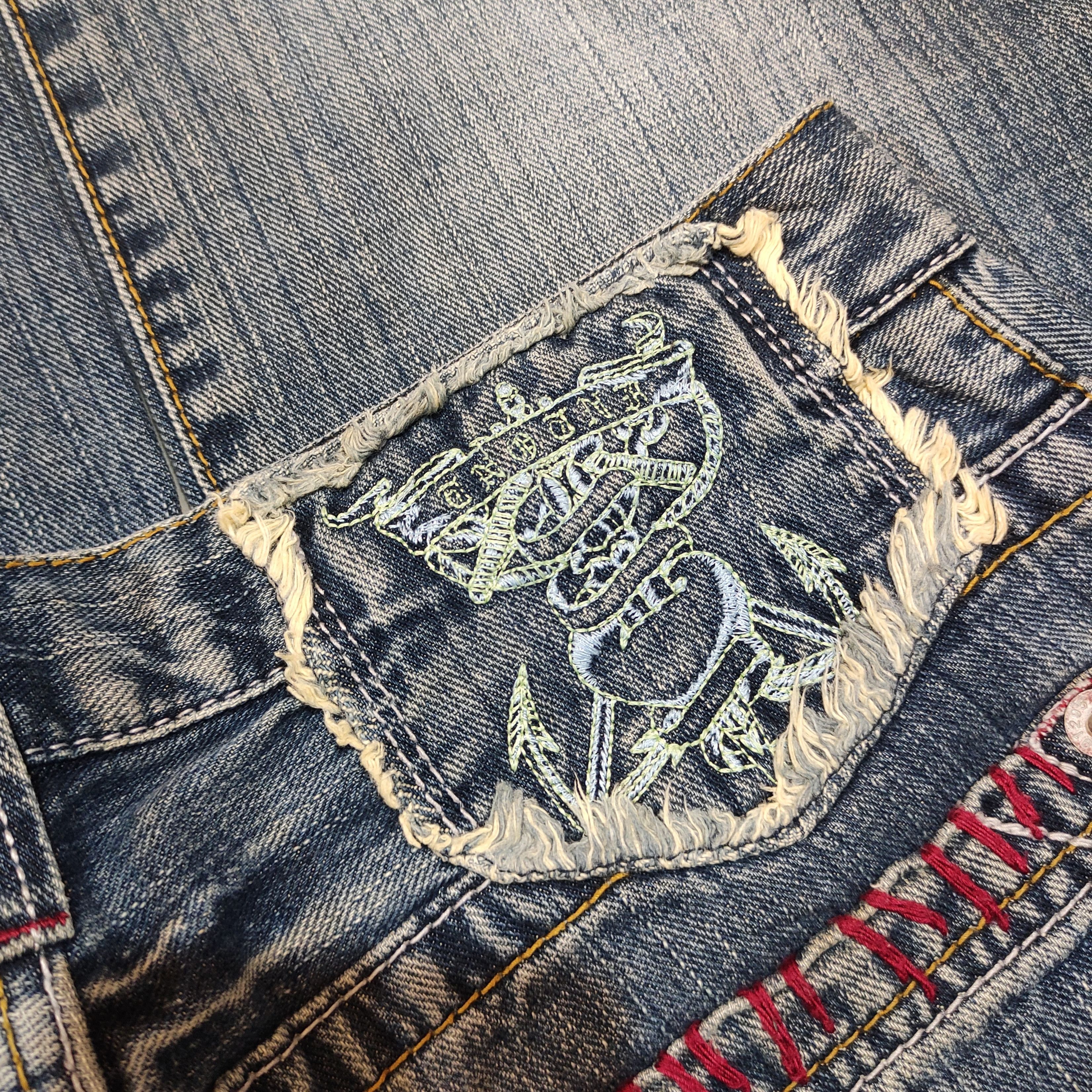 291295=Homme 291259 = Homme Distressed Denim — Y2K Japanese Punk Size US 30 / EU 46 - 13 Thumbnail
