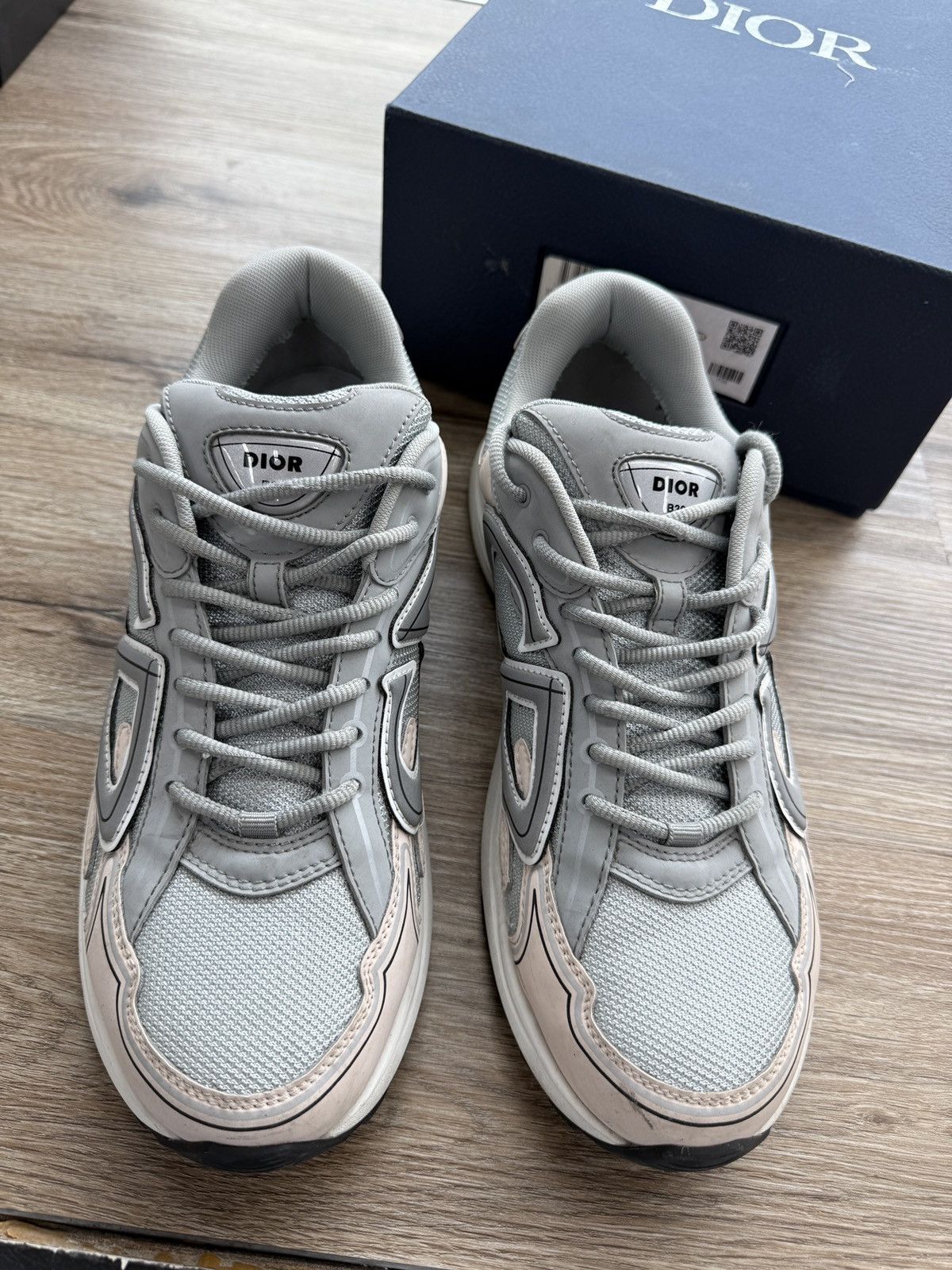 Dior Christian Dior B30 Pink/Grey Runners Size US 12 / EU 45 - 3 Thumbnail
