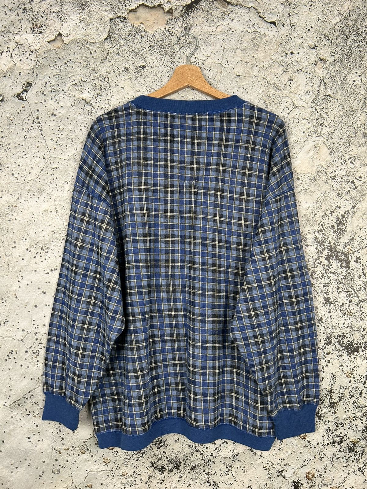 Vintage New York & Co Checkered Crewneck Streetwear Vintage Hype Size US L / EU 52-54 / 3 - 4 Thumbnail
