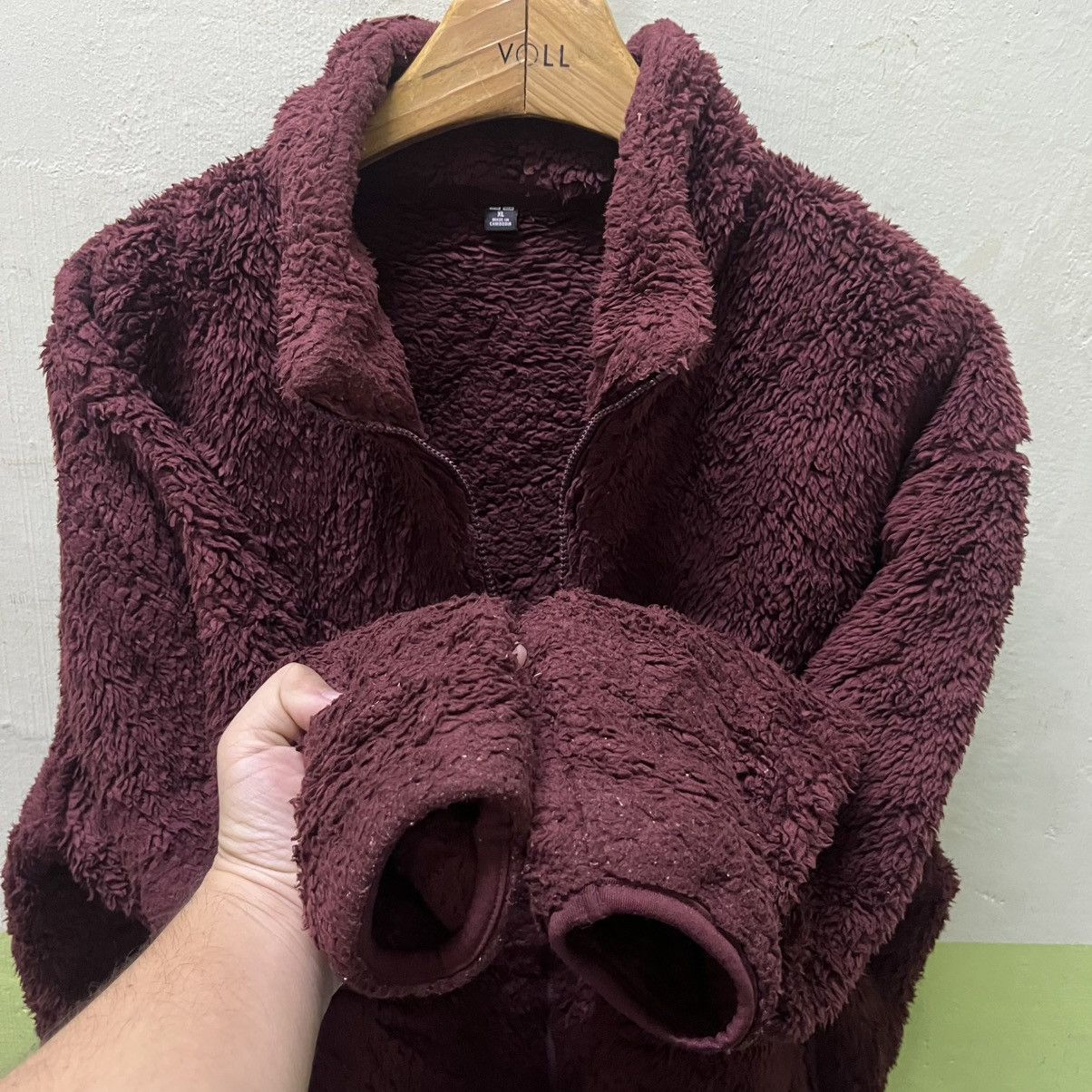 Uniqlo Rare Uniqlo Fluffy Yarn Fleece Jacket Size US XL / EU 56 / 4 - 3 Thumbnail