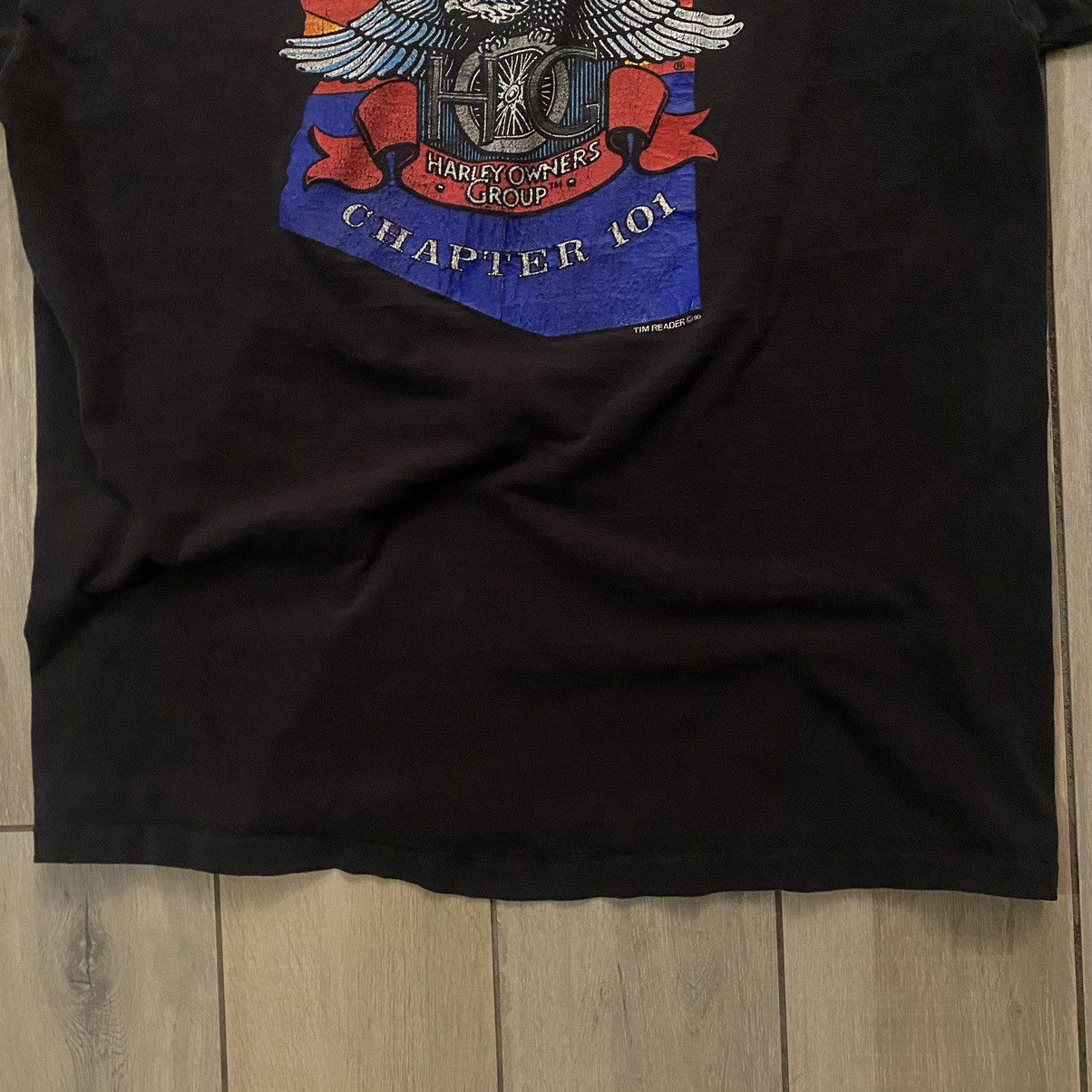 Harley Davidson × Nike Vintage 90s Faded Black Harley Davidson Graphic Tee AZ Large Size US L / EU 52-54 / 3 - 12 Thumbnail