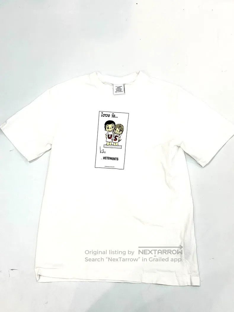 Vetements Vetements Cartoon Couple Portrait Short Sleeve Size US XS / EU 42 / 0 - 1 Thumbnail