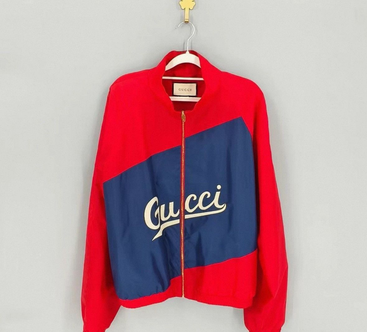 Gucci Gucci Gucci Color-Block Logo Long Sleeve Jacket -2506 Size US L / EU 52-54 / 3 - 1 Thumbnail