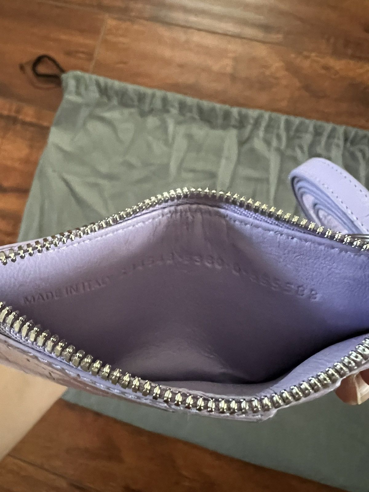 Balenciaga Balenciaga Embossed Croc Calf Wallet + Keyrings Size ONE SIZE - 3 Thumbnail