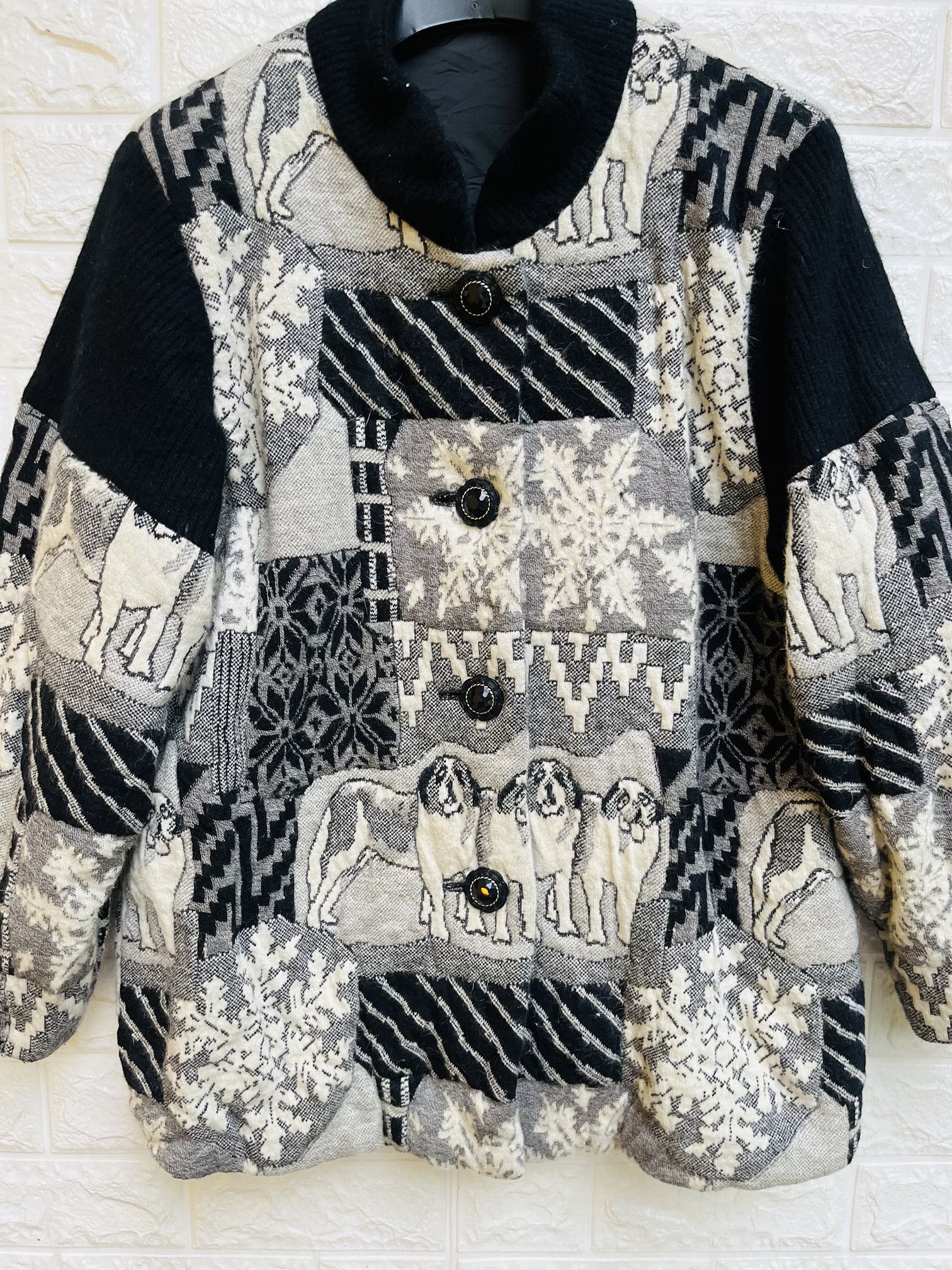 Japanese Brand × Vintage Vintage Dodgy Japanese Designer Fashion Style Jacket Size M / US 6-8 / IT 42-44 - 4 Thumbnail