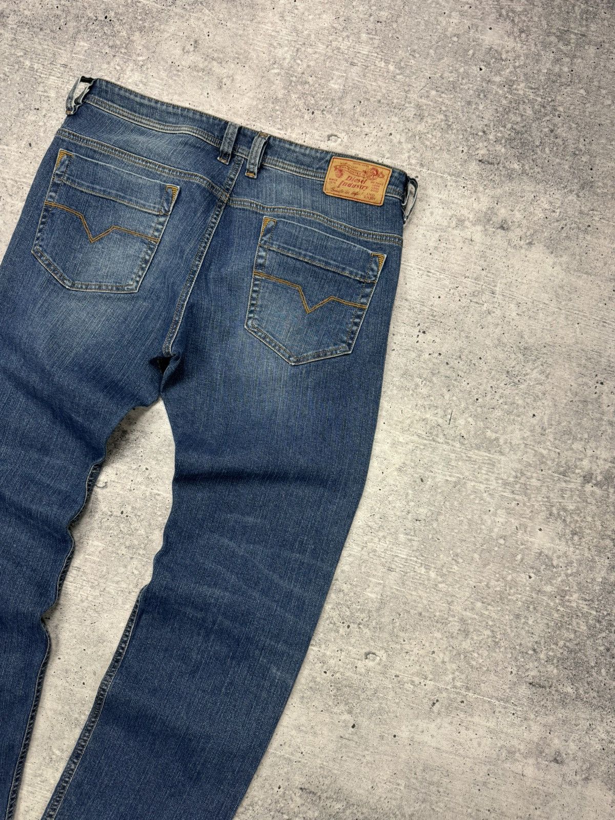 Diesel Vintage Diesel 90’s Y2K Style Blue Stonewashed Jeans Pants Size US 36 / EU 52 - 19 Thumbnail