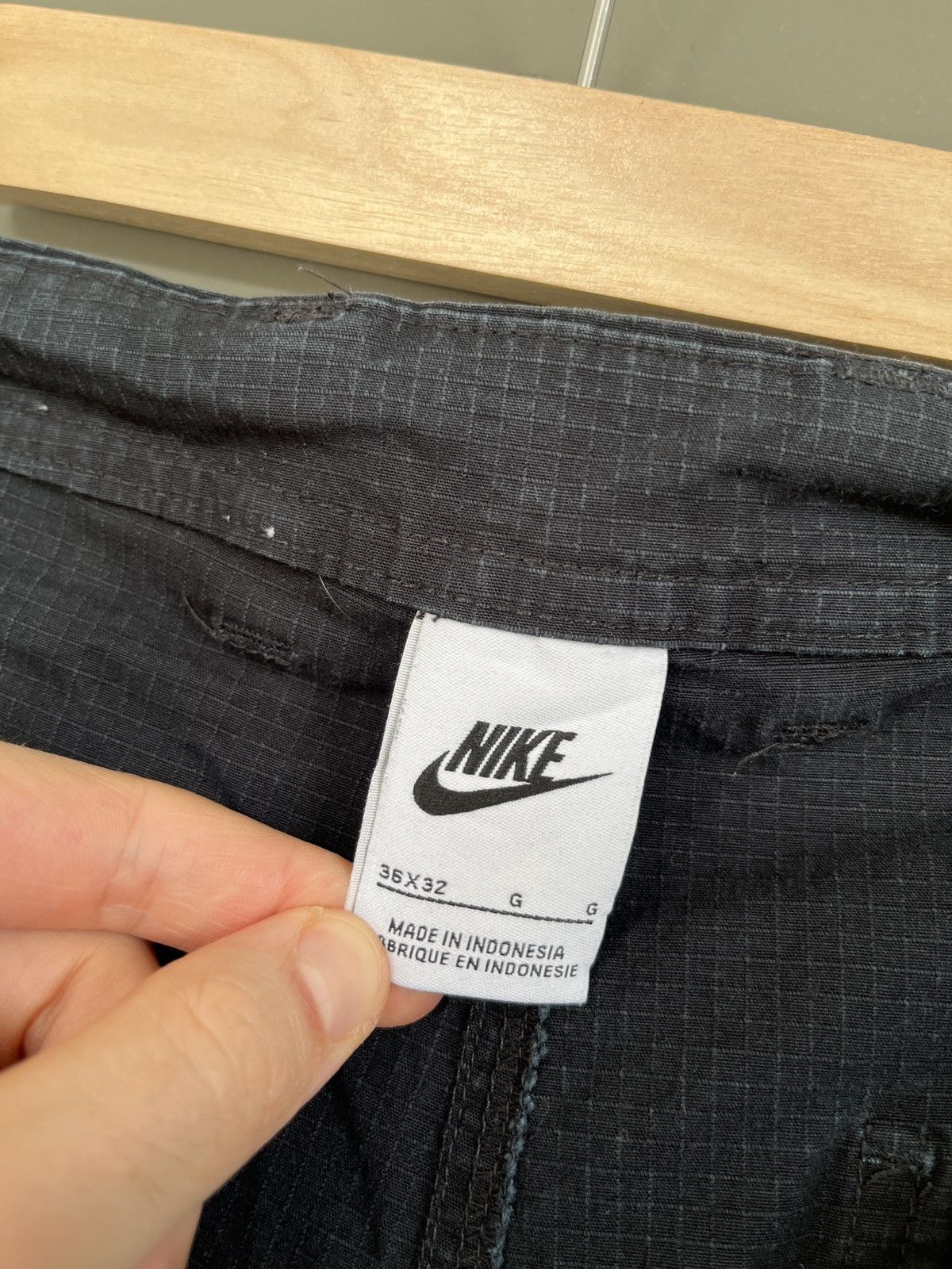Nike Nike Deep Blue Ripstop Cargo Wide Pants Size US 36 / EU 52 - 13 Thumbnail