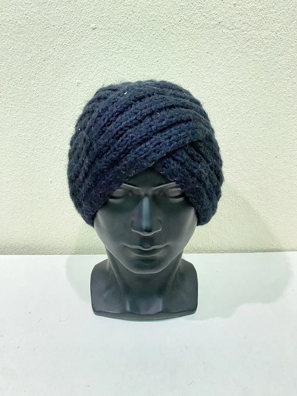 Japanese Brand Japanese Brand Turban Style Beanie Hat Size ONE SIZE - 2 Thumbnail