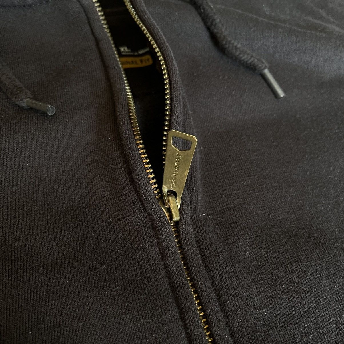 Carhartt Vintage Carhartt Midweight Zip Up Pullover Hoodie Sweatshirt Size US XL / EU 56 / 4 - 7 Thumbnail