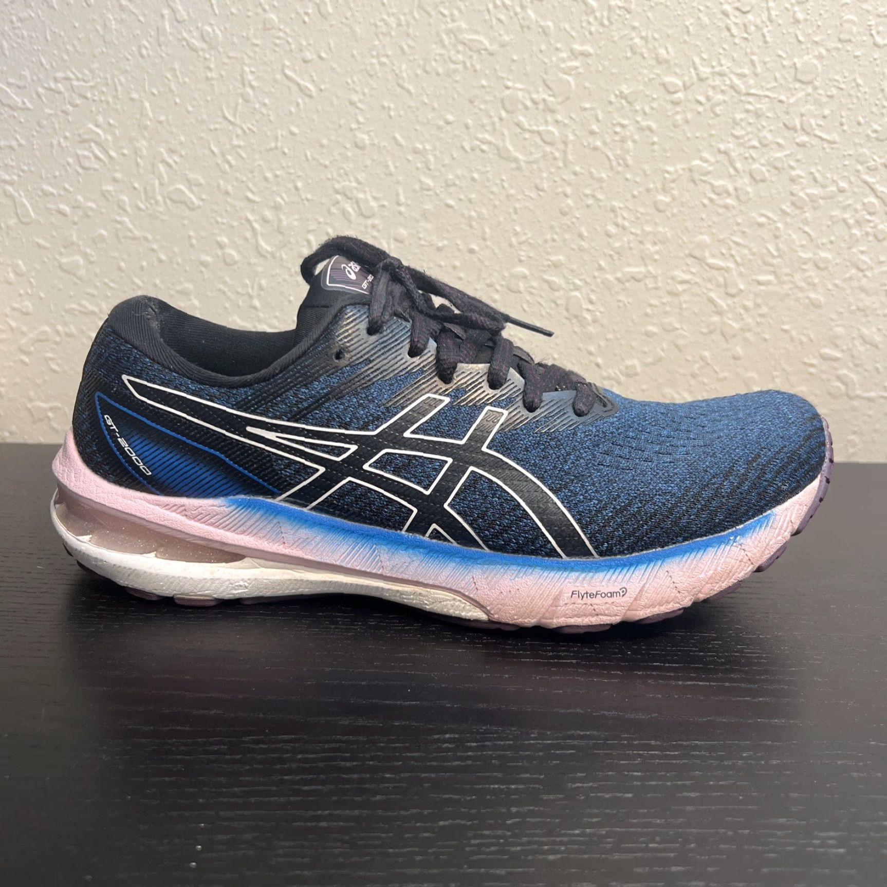 Asics ASICS GT 2000 10 Wide Sneaker Lake Drive White W Size 9.5 Women Blue Knit Size US 10 / IT 40 - 2 Thumbnail