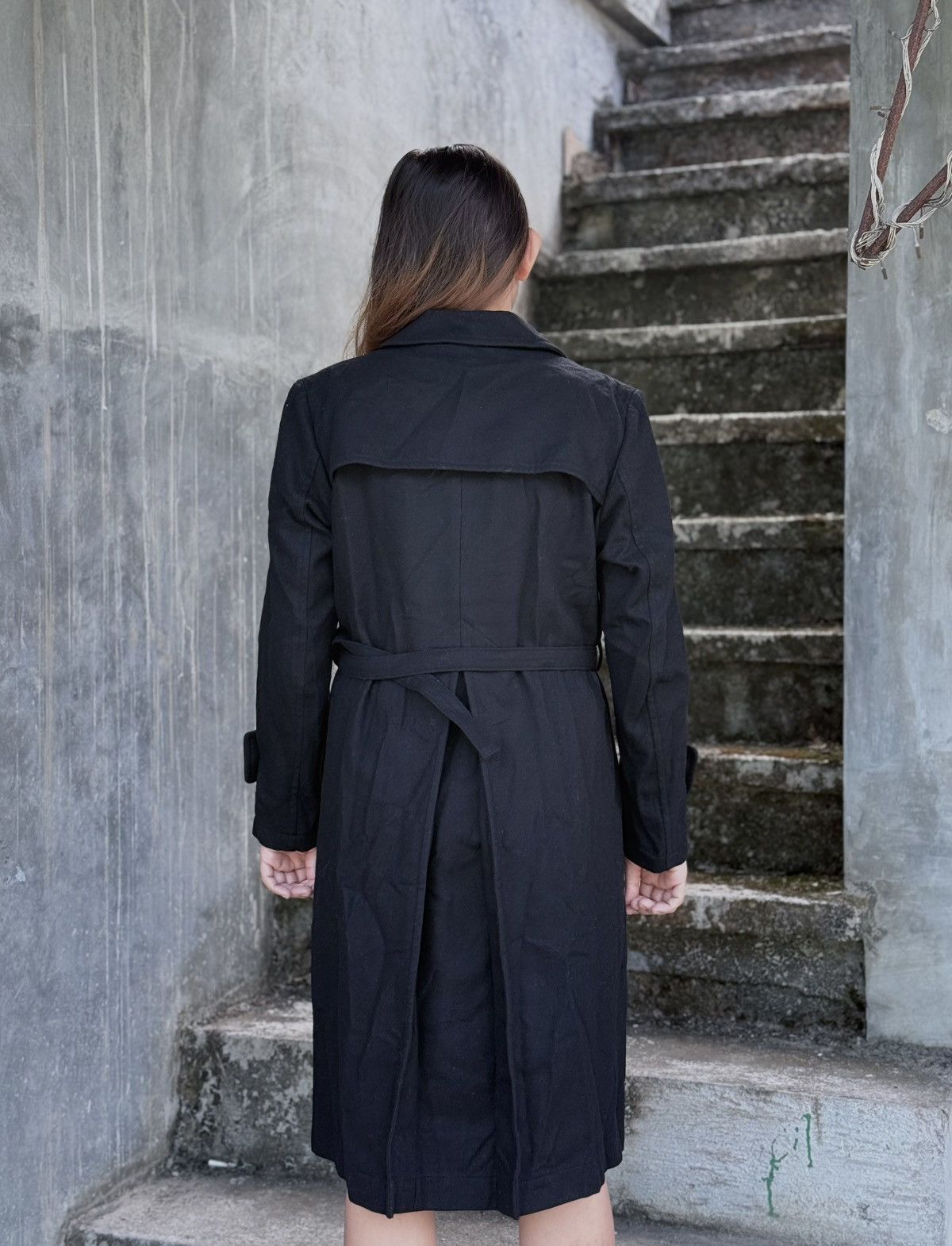 Yohji Yamamoto Vintage Y’s Yohji Yamamoto Belted Trench Coat Size US M / EU 48-50 / 2 - 18 Thumbnail