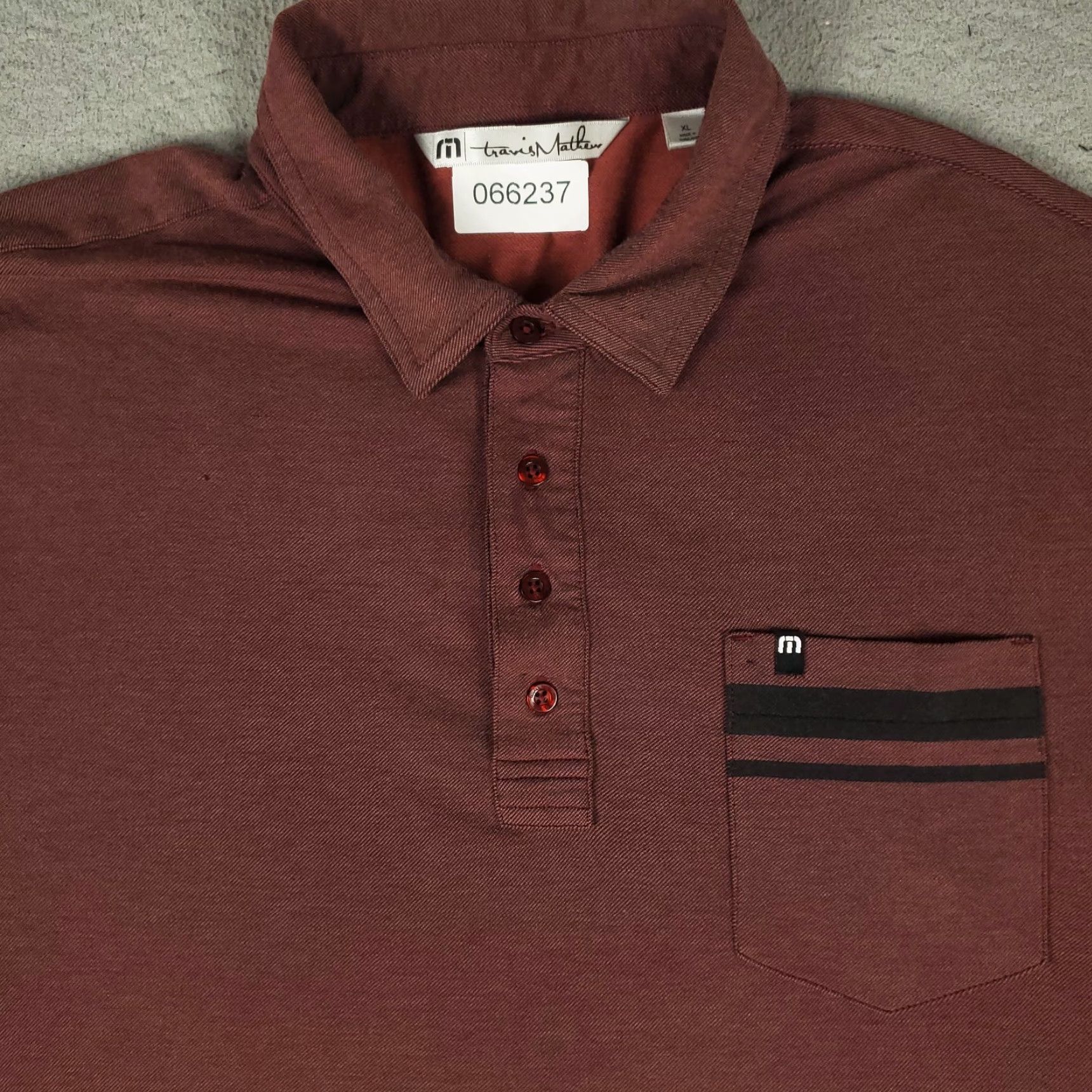 TravisMathew Travis Mathew Polo Shirt Mens XL Red Golf Casual Short Sleeve Shirt Size US XL / EU 56 / 4 - 2 Thumbnail