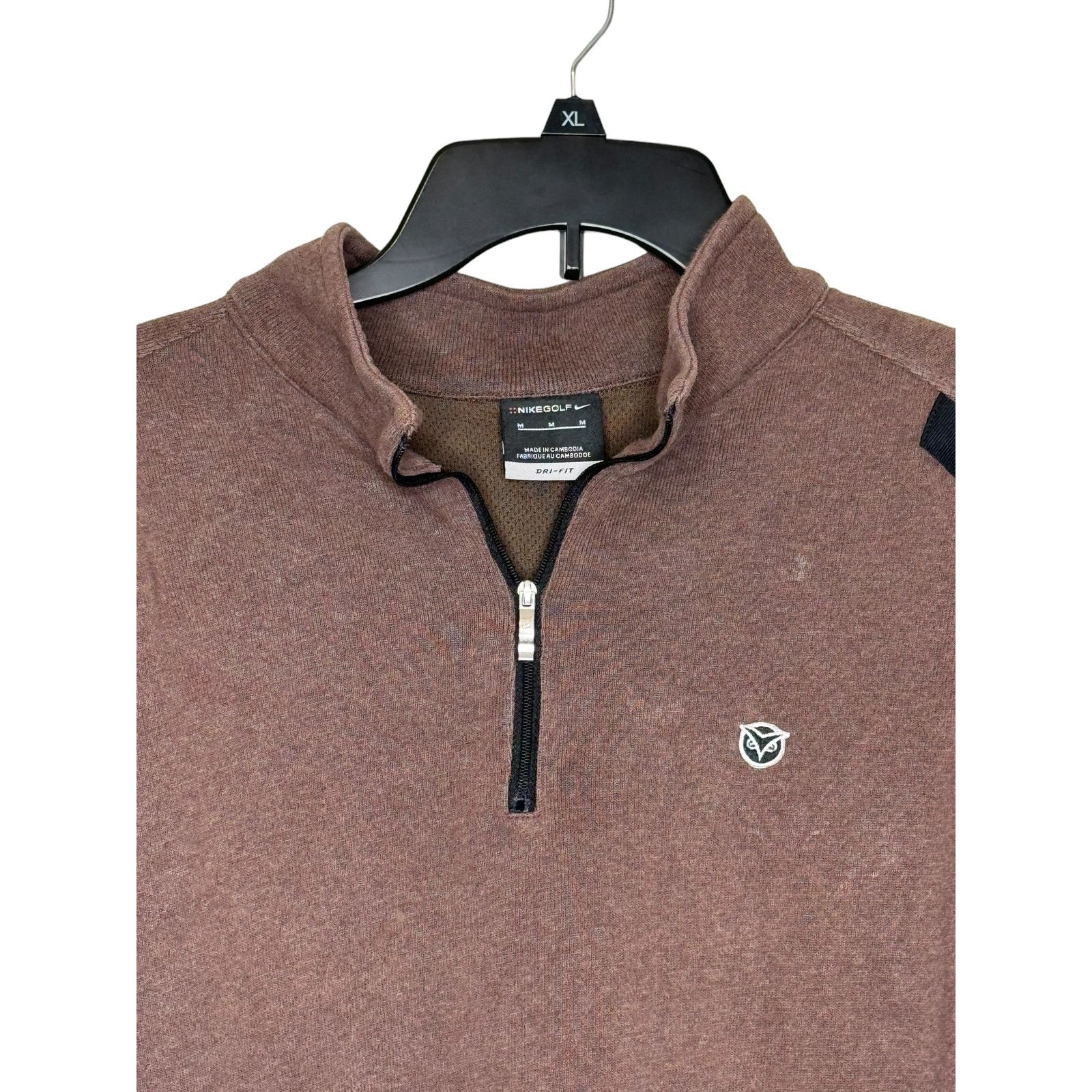 Nike Nike Golf Men Sweater Shirt Logo 1/4 Zip Pullover Sz. Medium Size US M / EU 48-50 / 2 - 4 Thumbnail
