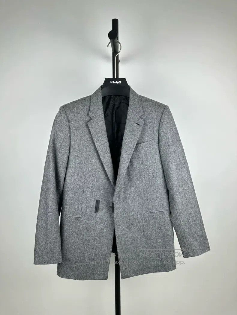 Balenciaga Balenciaga Gray fastening wool blazer Size US S / EU 44-46 / 1 - 2 Thumbnail