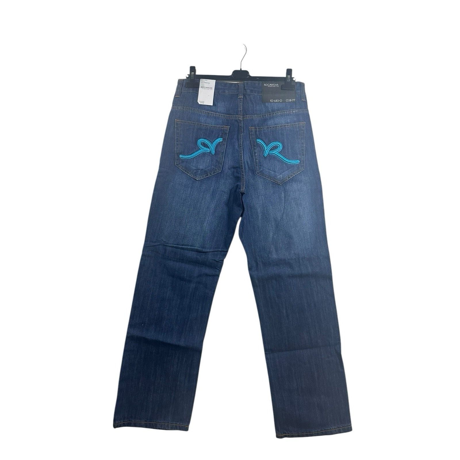 Rocawear Vintage Y2K Rocawear Jeans Mens Denim Baggy Hip Hop Indigo W Size US 32 / EU 48 - 3 Thumbnail