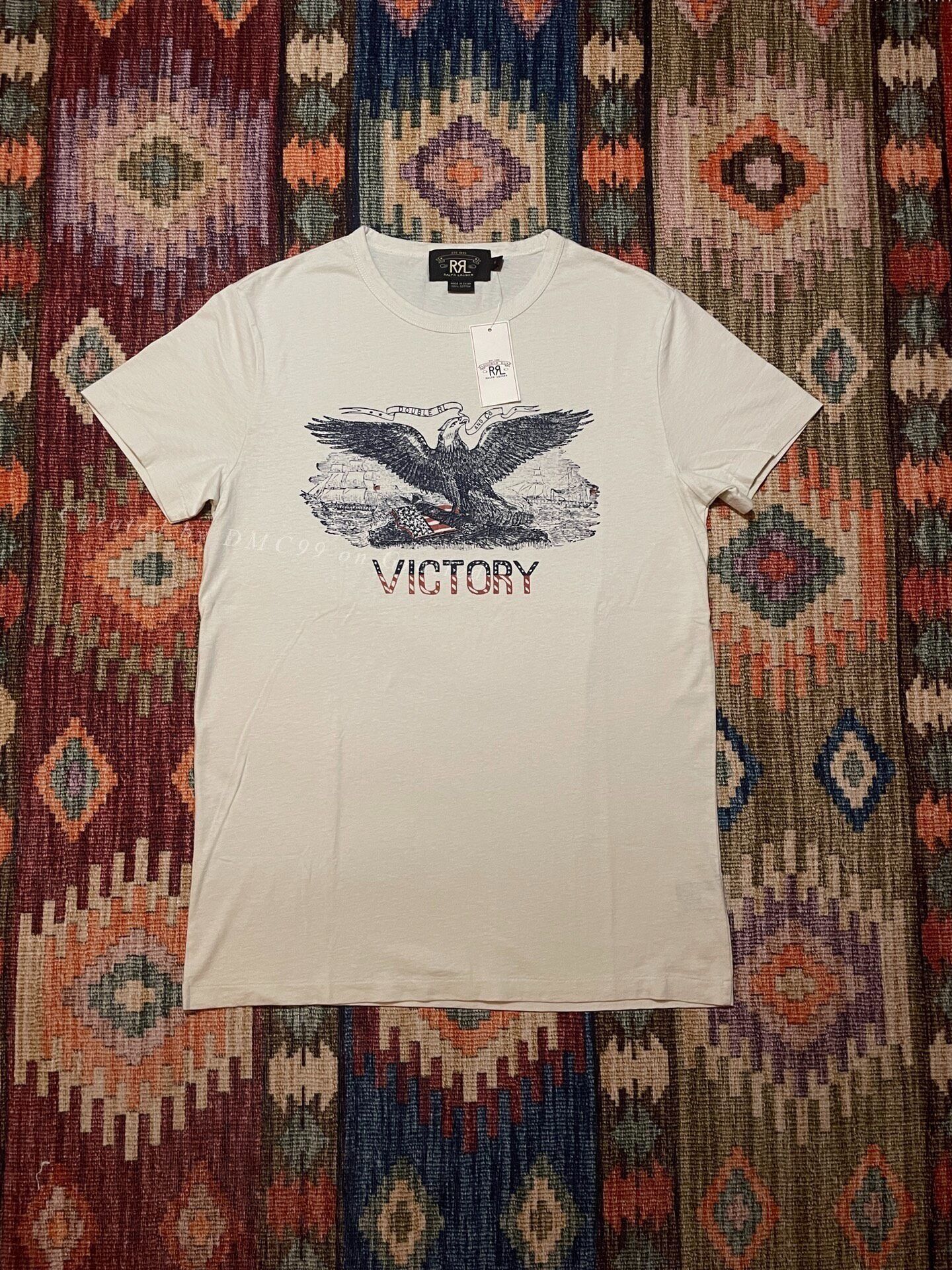 RRL Ralph Lauren RRL Vintage Eagle Print T-Shirt Size US S / EU 44-46 / 1 - 1 Thumbnail