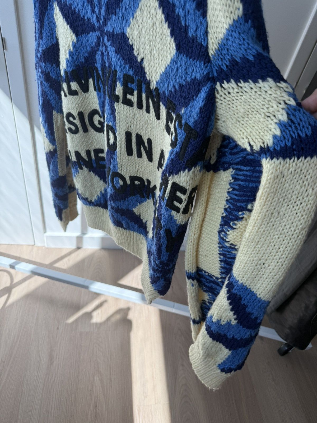 Calvin Klein 205W39NYC CK205W39NYC by Raf 18FW Star Knit Sweater Size US S / EU 44-46 / 1 - 8 Thumbnail