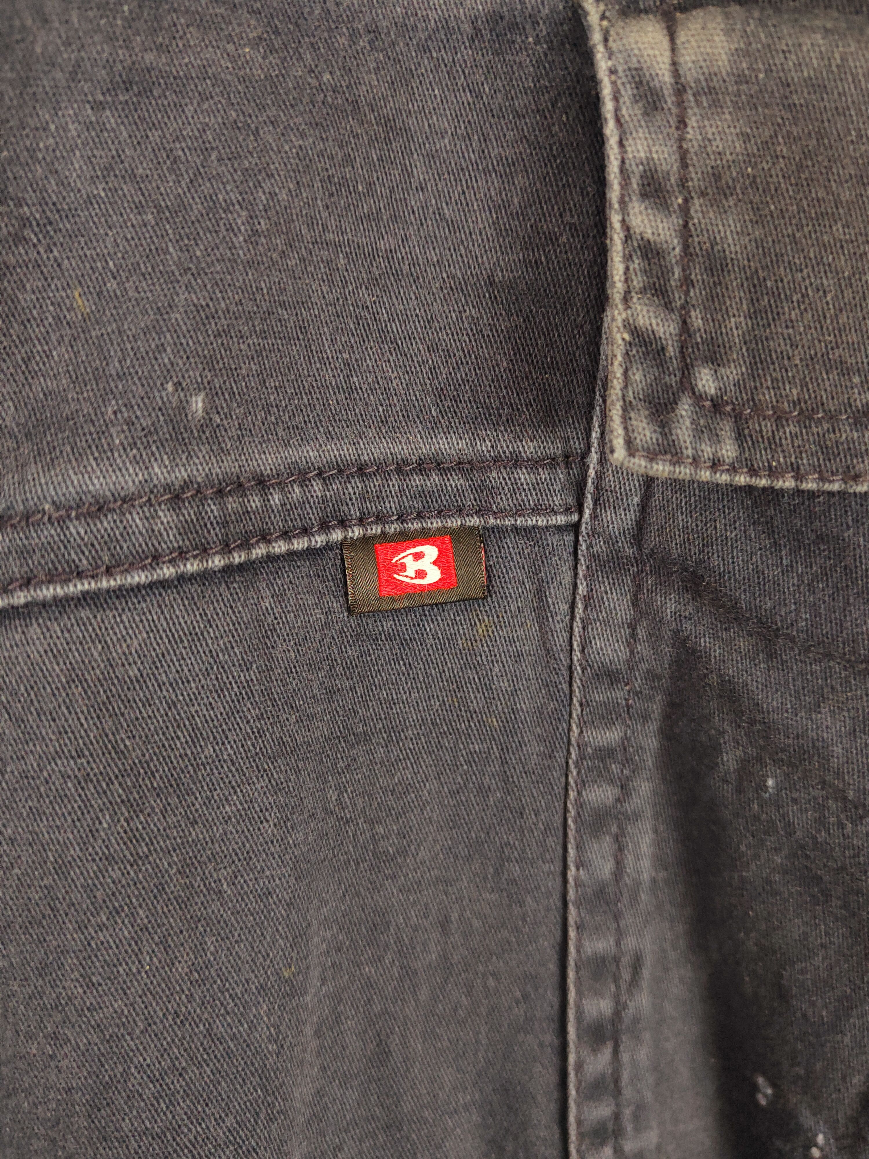 Japanese Brand Burtle Blue Faded Multipocket Tactical Cargo Pants #S2794 Size US 35 - 6 Thumbnail
