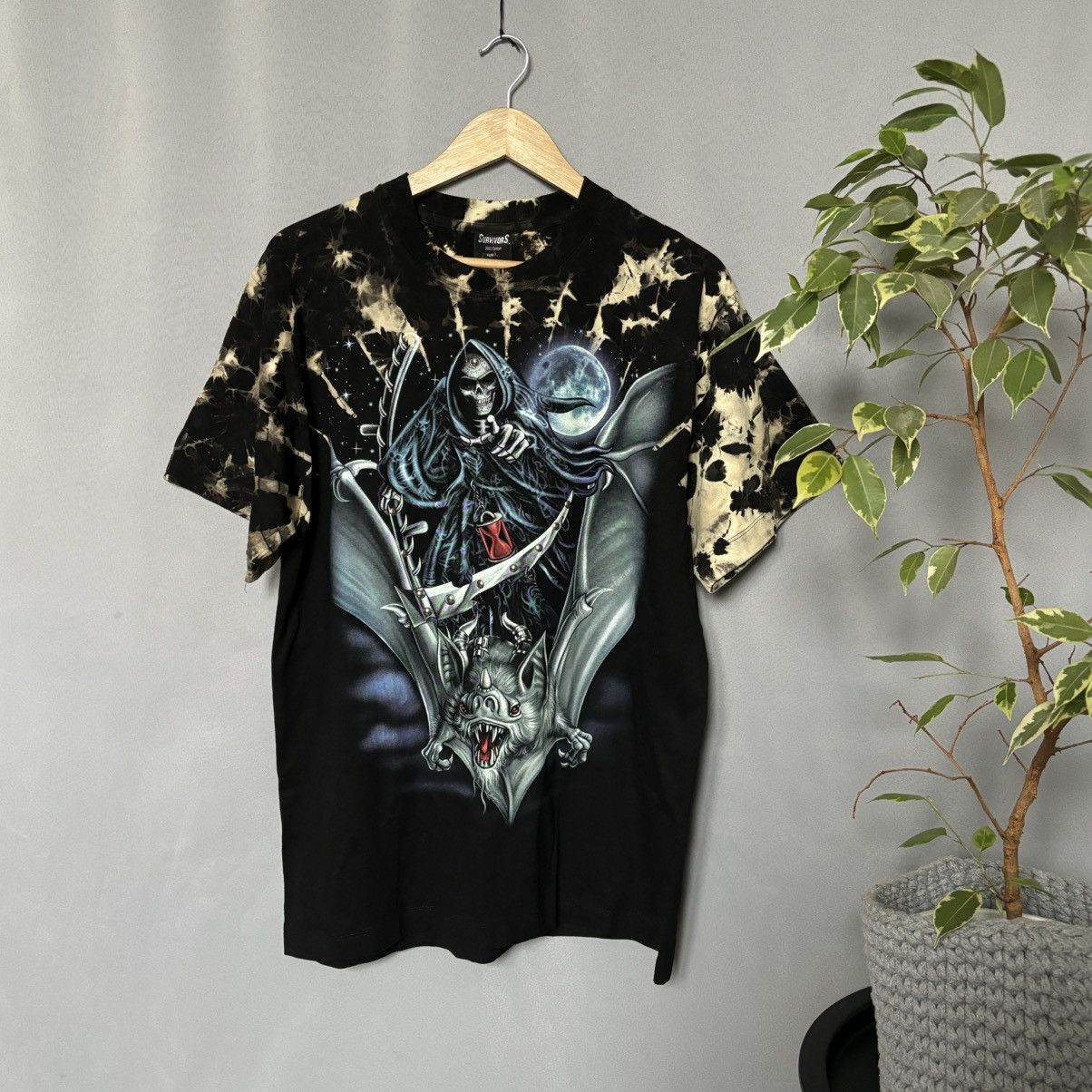 Vintage Survivors vintage t-shirt large black death rare Size US L / EU 52-54 / 3 - 1 Thumbnail