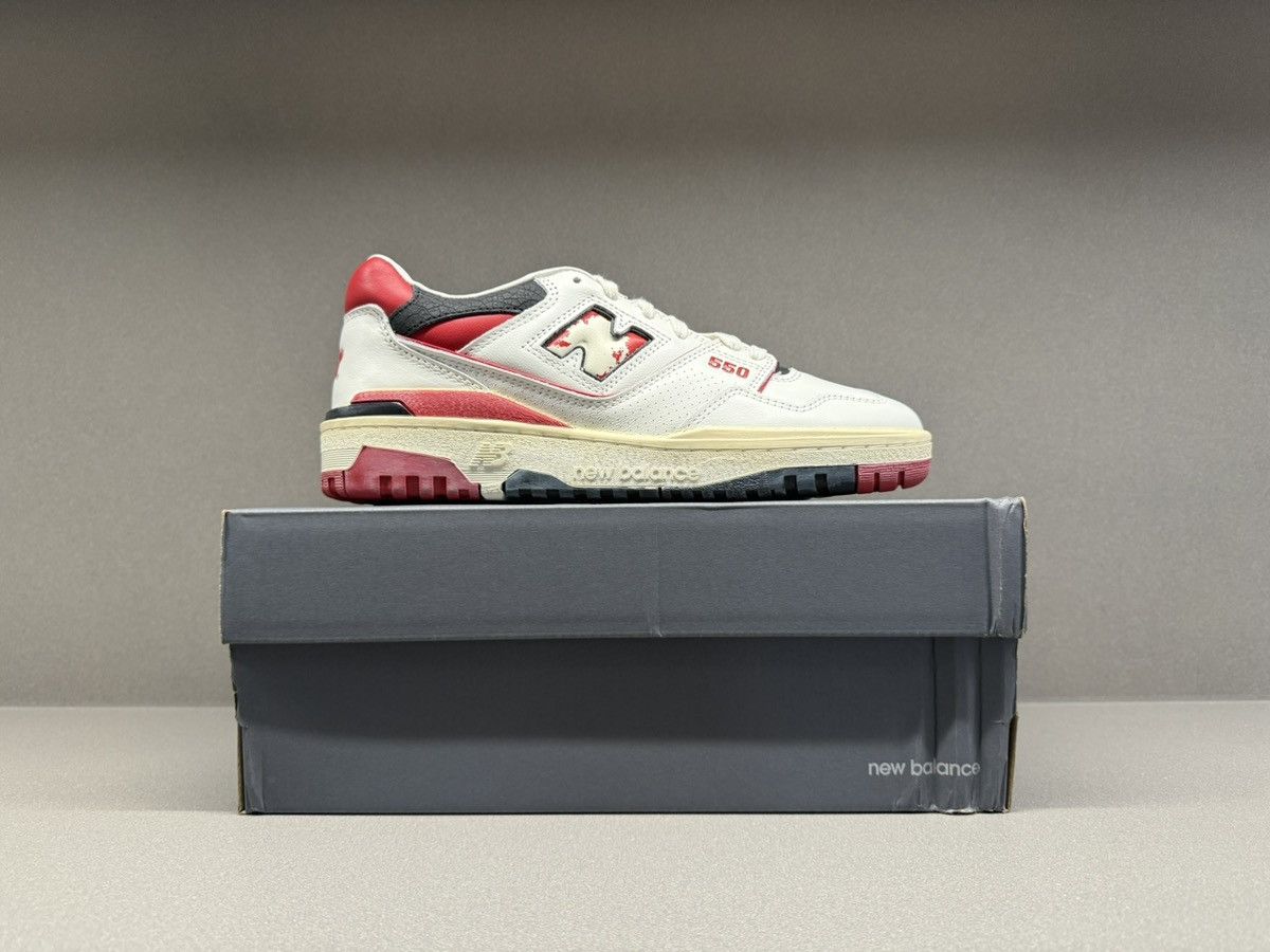 New Balance 550 Vintage Pack Team Red