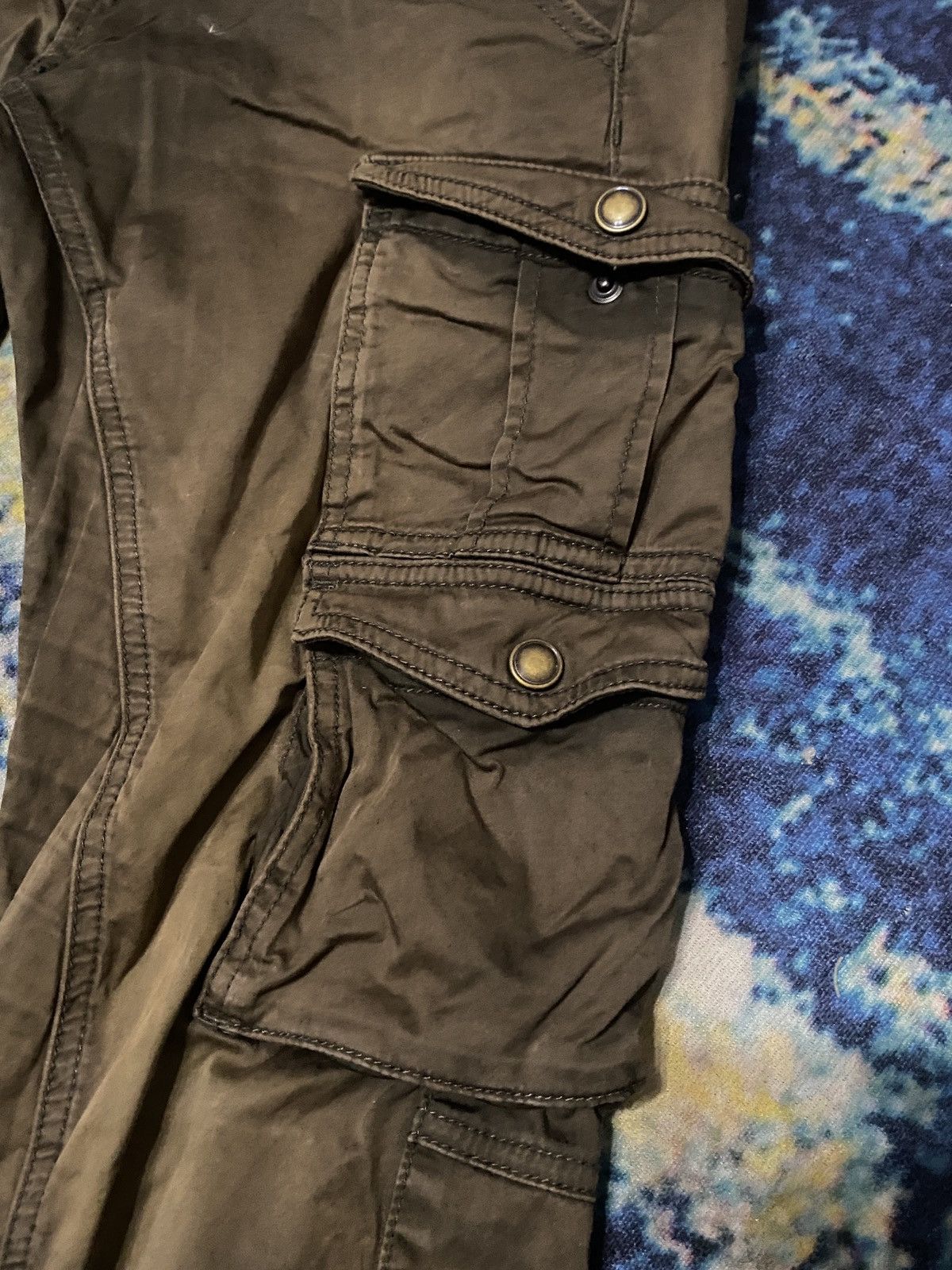 HIDEAWAYS × Japanese Brand 🔥STEALS🔥Hideaways Nicole Cargo pant multipocket Size 31" - 7 Thumbnail