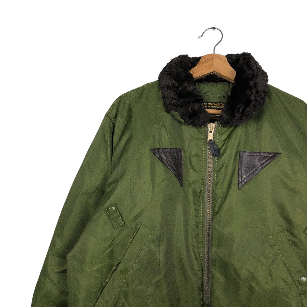 Vintage 🔥VINTAGE BOMBER JACKET MILITARY XENON AIR FORCE US NAVY Size US M / EU 48-50 / 2 - 9 Thumbnail