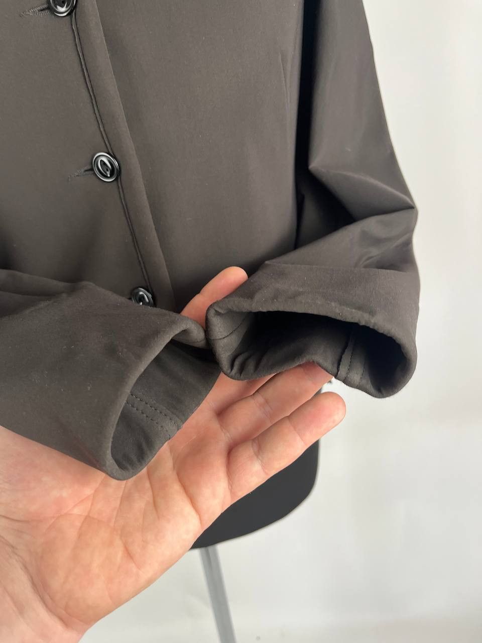 Marithe + Francois Girbaud × Vintage Vintage Marithe Francois Girbaud Brown Blazer Jacket (0428) Size S / US 4 / IT 40 - 5 Thumbnail