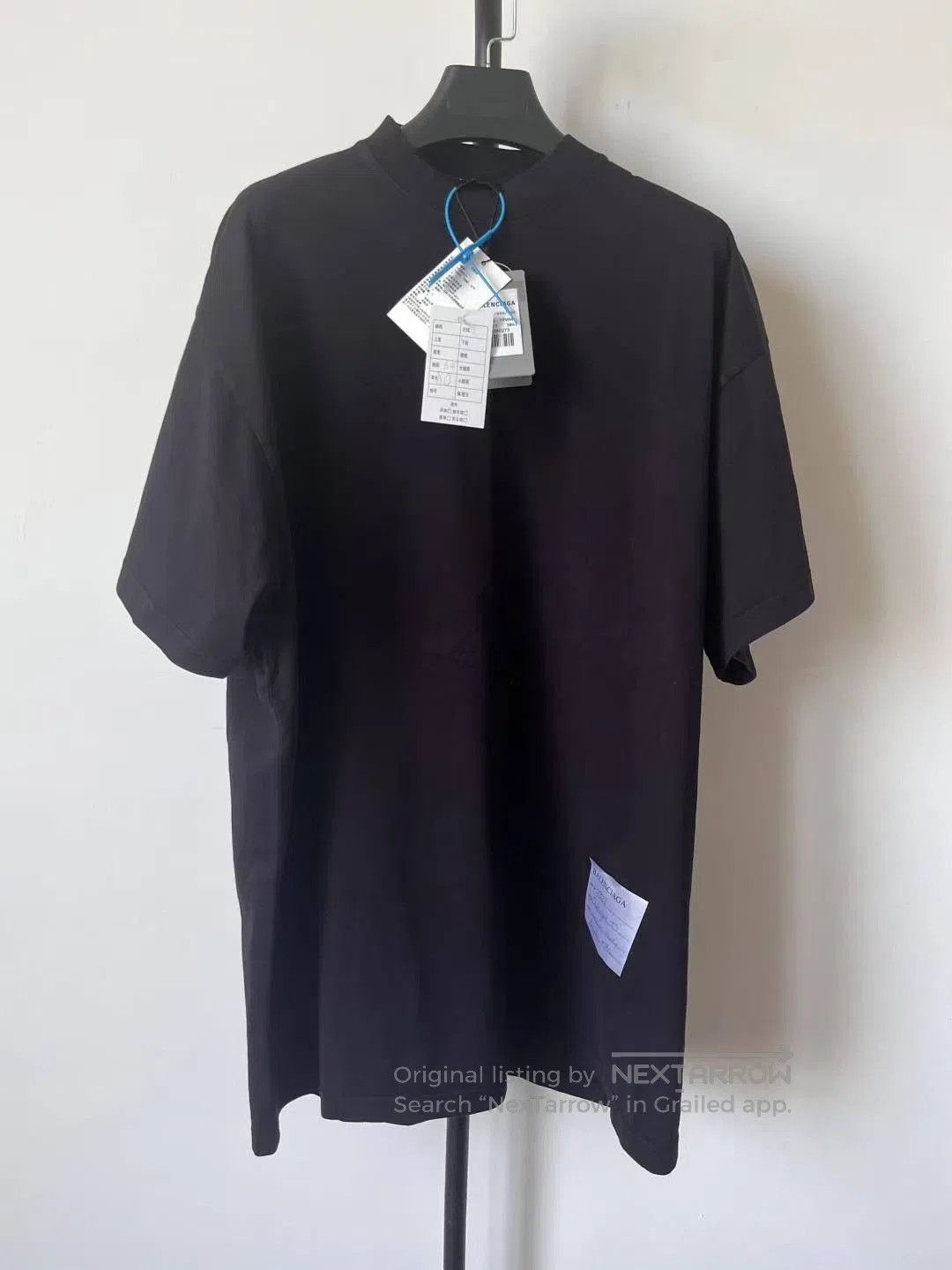 Balenciaga Balenciaga Men's Green Logo Print T-Shirt. Size US XS / EU 42 / 0 - 1 Thumbnail