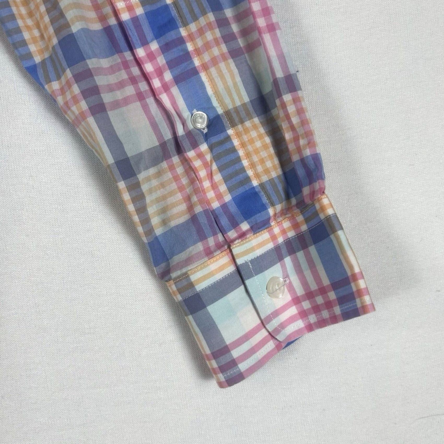 Vineyard Vines Vineyard Vines Tucker Shirt Slim Fit Mens Medium Long Sleeve Plaid Colorful L/S Size US M / EU 48-50 / 2 - 6 Thumbnail