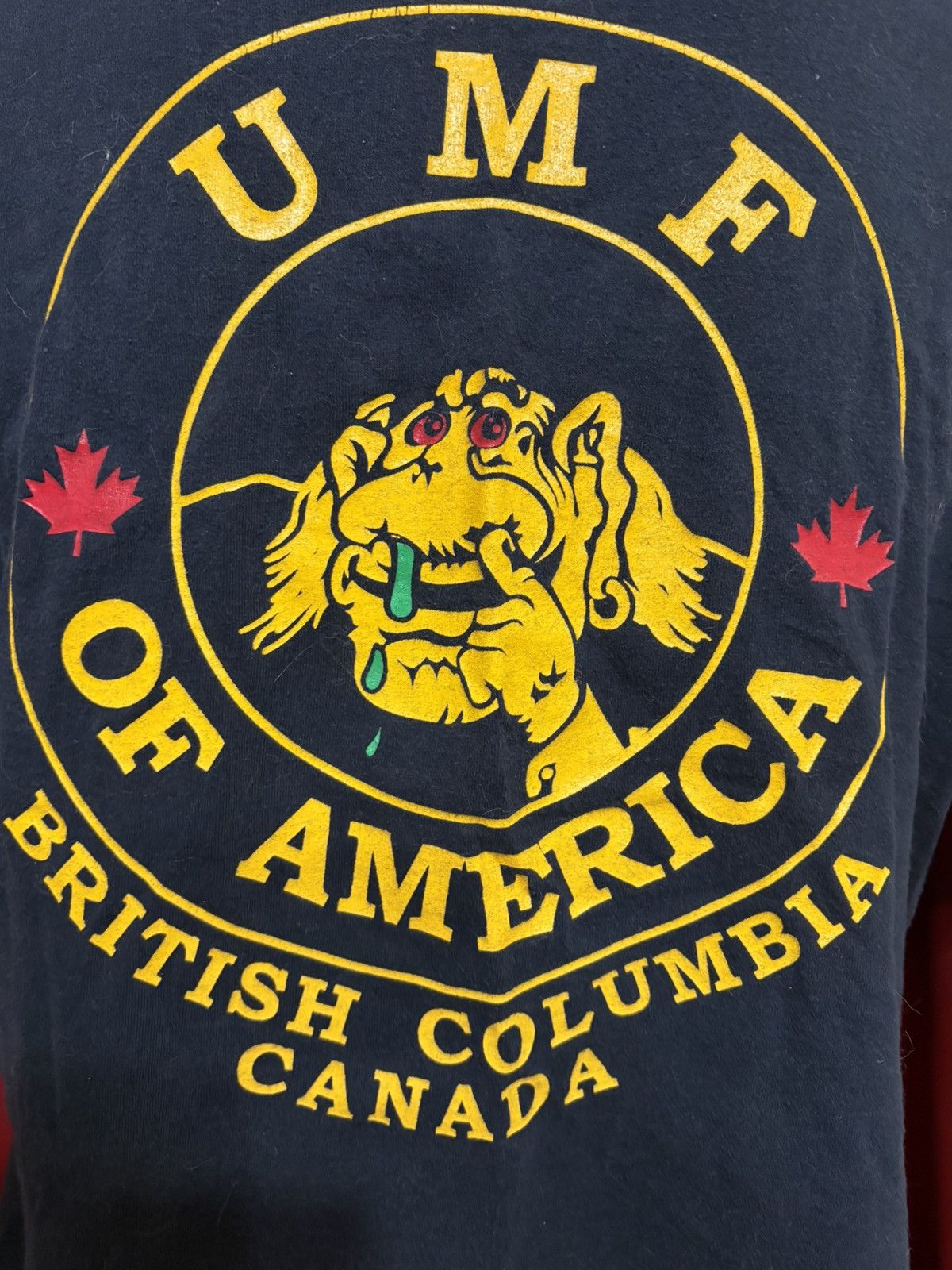 Vintage Vintage UMF Motorcycle Club Tshirt 90’s Biker Tee Streetwear Size US XL / EU 56 / 4 - 2 Thumbnail