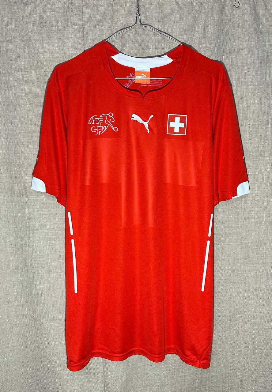 Puma Switzerland Home 2014 2015 Puma Jersey Football Shirt Swiss Size US XL / EU 56 / 4 - 1 Thumbnail