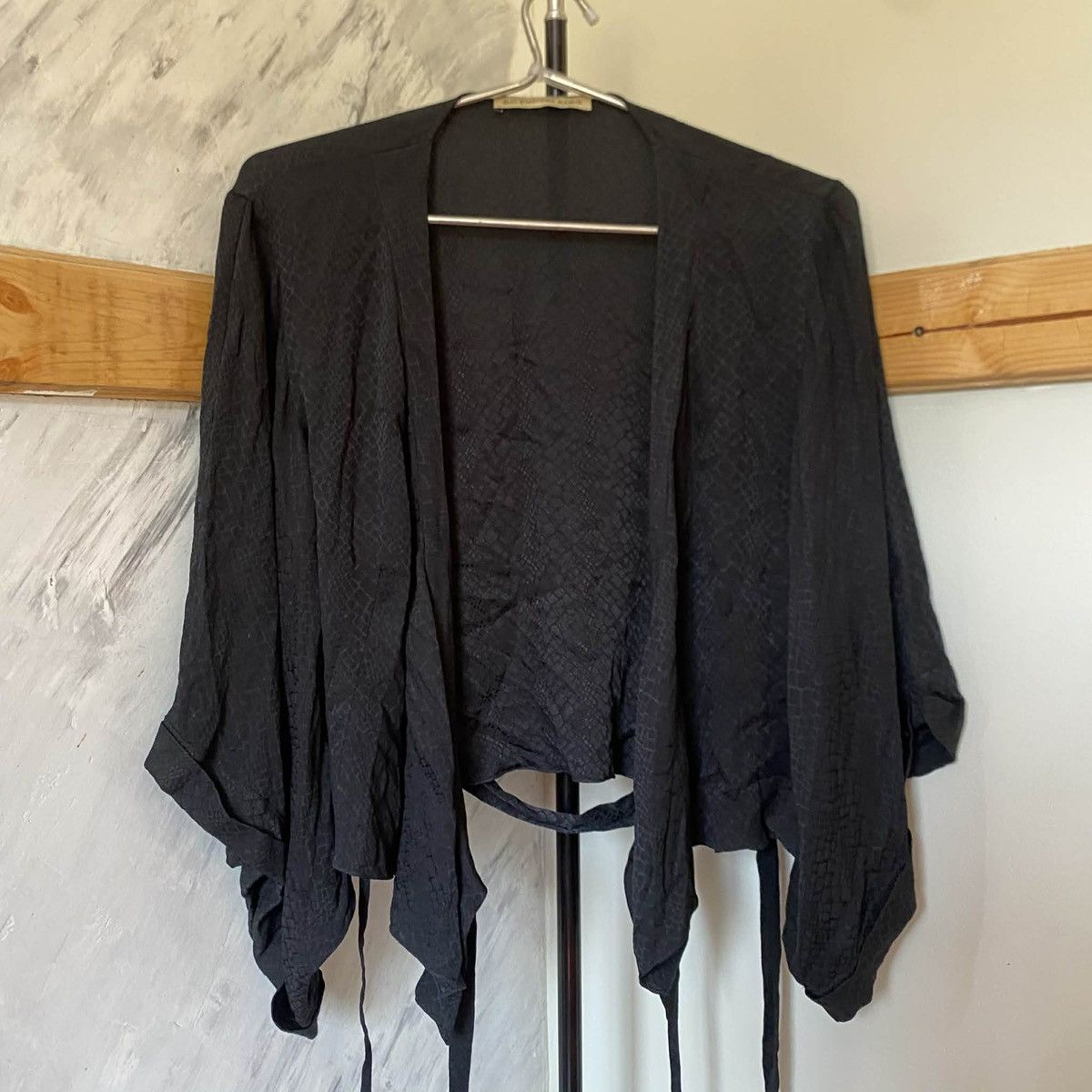 Balenciaga Archive Balenciaga by Nicolas Ghesquière Silk Kimono Size M / US 6-8 / IT 42-44 - 4 Thumbnail