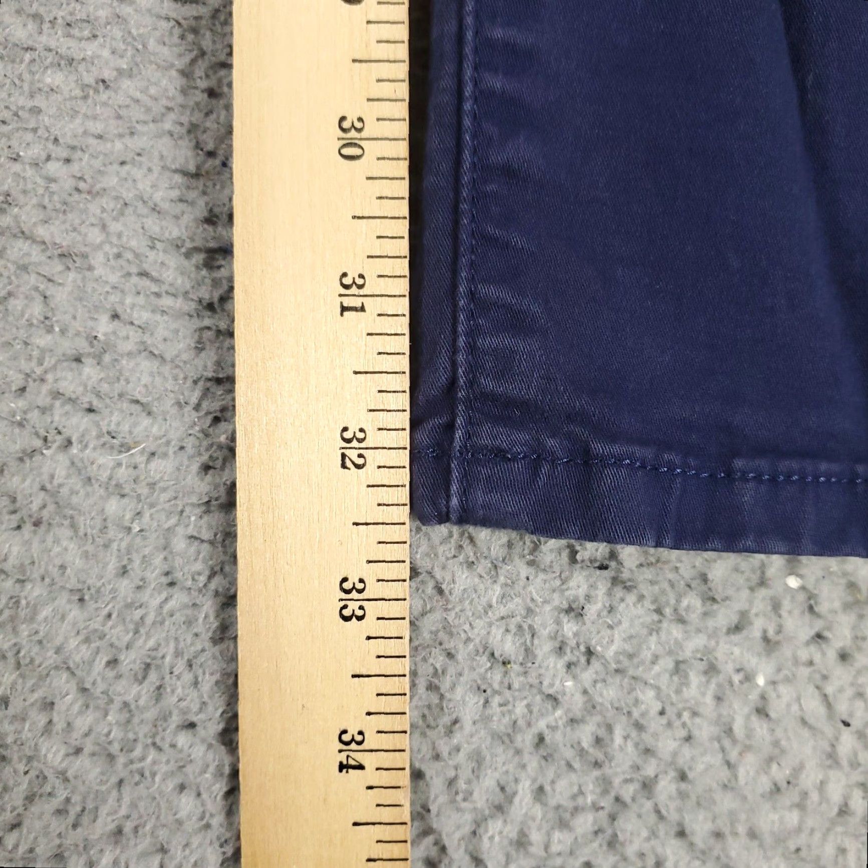 La Martina VINTAGE La Martina Men's Jeans Size 29x32 Slim Fit Blue Cotton Canvas Casual Pants Size US 29 - 6 Thumbnail