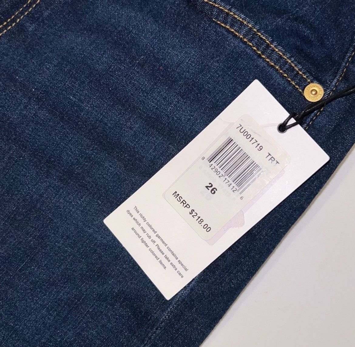 7 For All Mankind 7 For All Mankind Slim Illusion Luxe Super Skinny Jeans Size 26" / US 2 / IT 38 - 6 Thumbnail