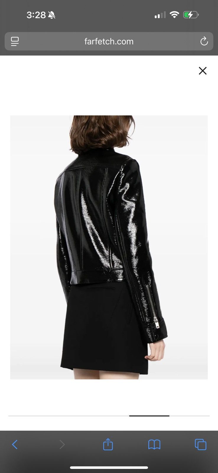 Courreges Courreges Zipped Vinyl Jacket Size M / US 6-8 / IT 42-44 - 3 Thumbnail
