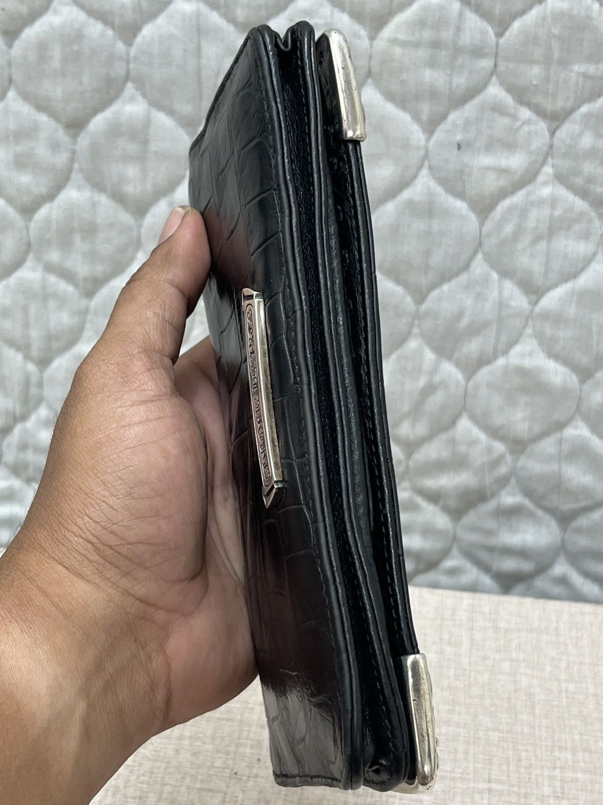 Chrome Hearts 🔥🔥🔥STEALS CHROME HEARTS ALLIGATOR WALLET Size ONE SIZE - 14 Thumbnail