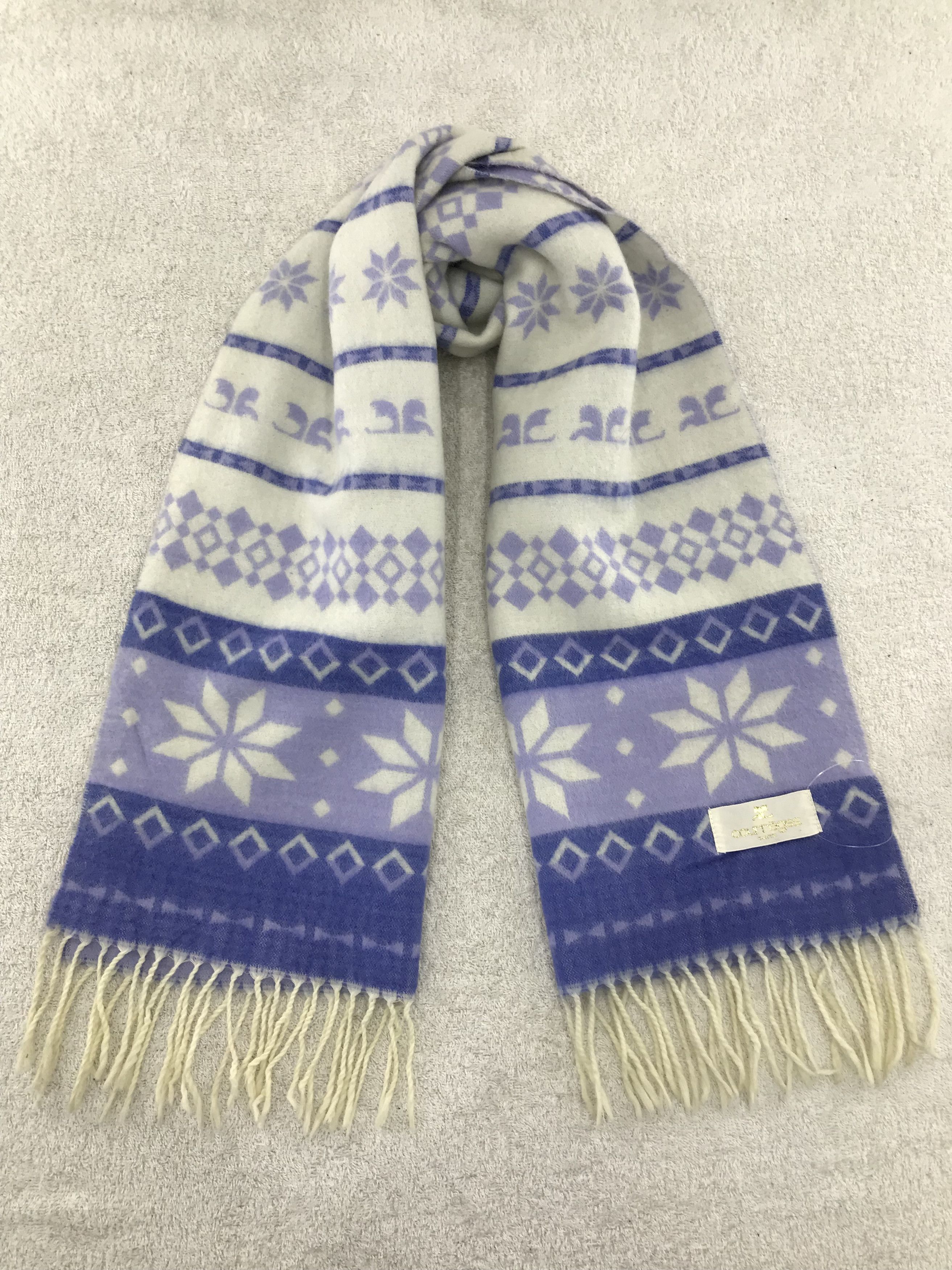 Courreges Courreges Scarf / Muffler / Neckwear - WW1134 Size ONE SIZE - 1 Thumbnail