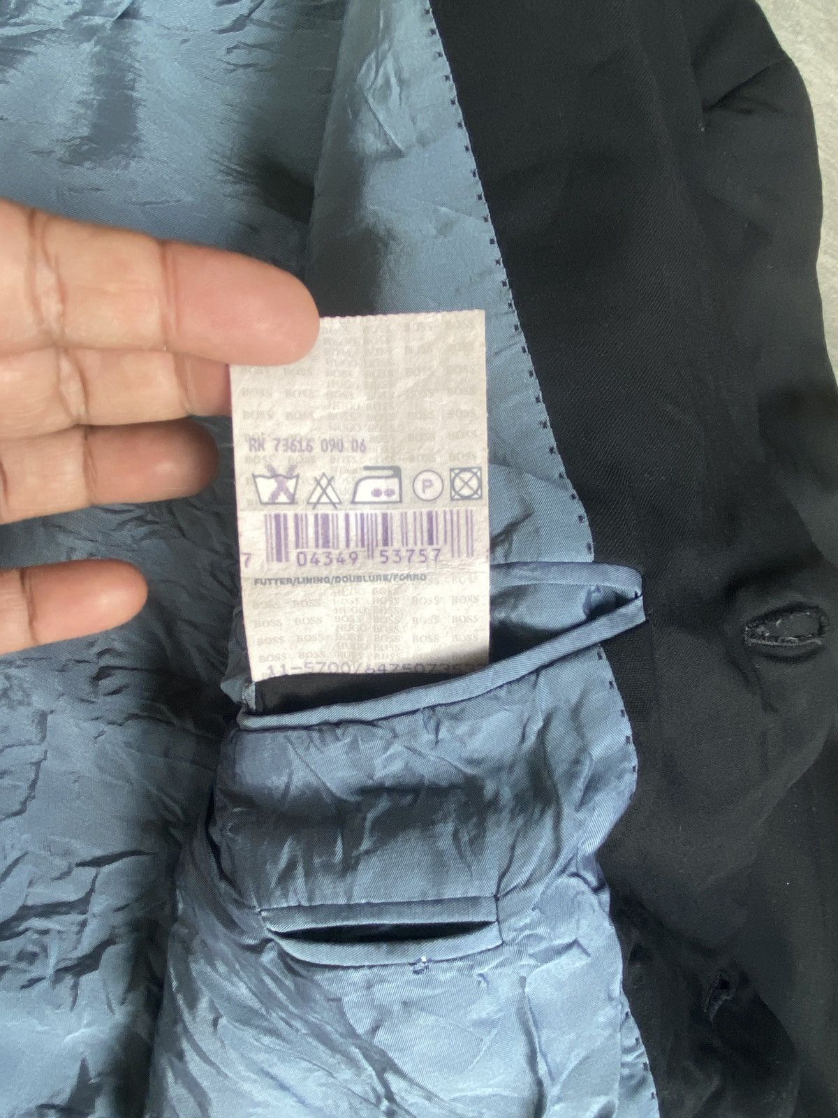 Hugo Boss HUGO BOSS Made in USA Blazer Jacket Size 38S - 16 Thumbnail