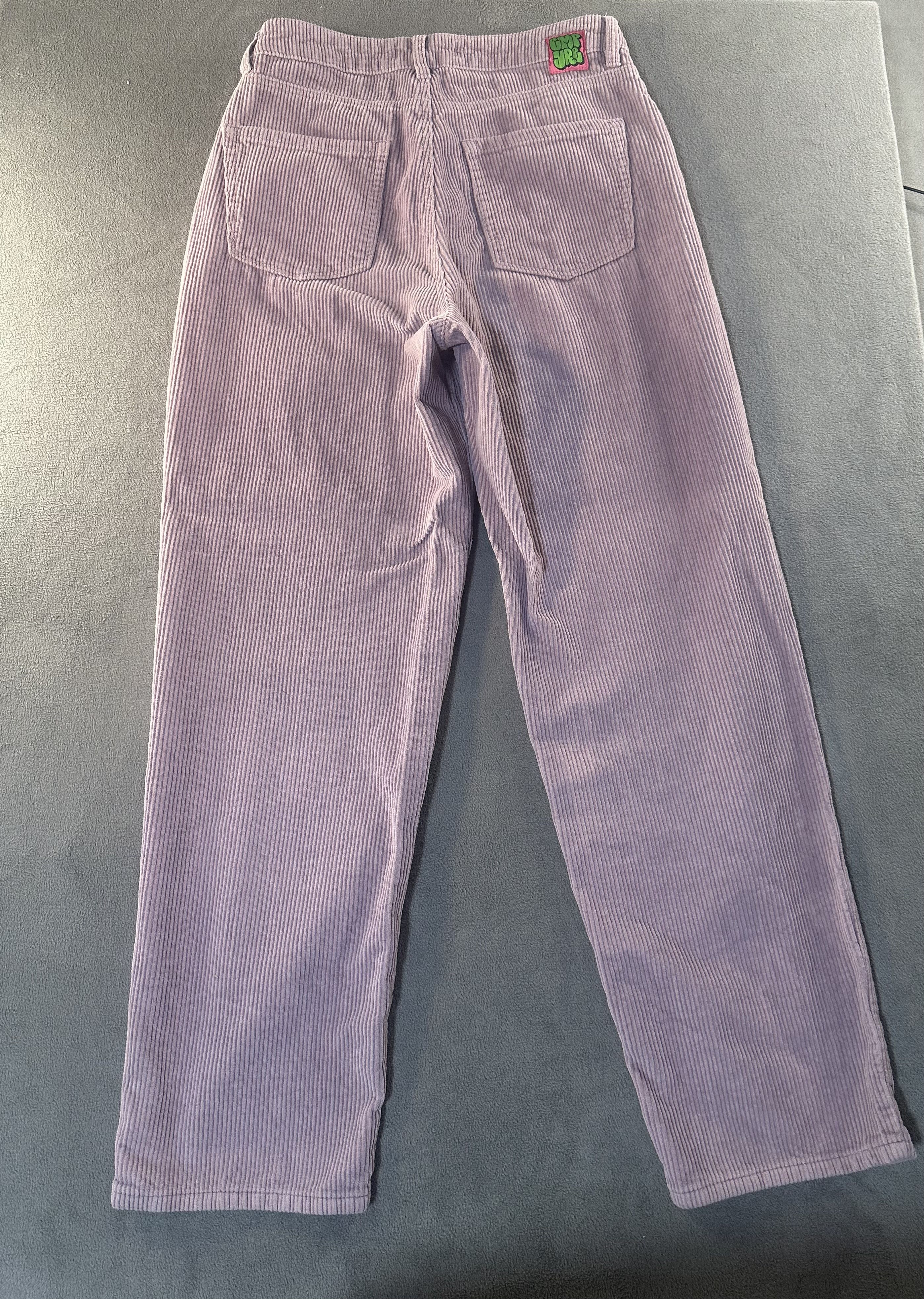 Empyre Empyre Tori Sk8 Baggy Corduroy Pants Sz 8 lavender 90s Y2K Size 30" / US 8 / IT 44 - 3 Thumbnail