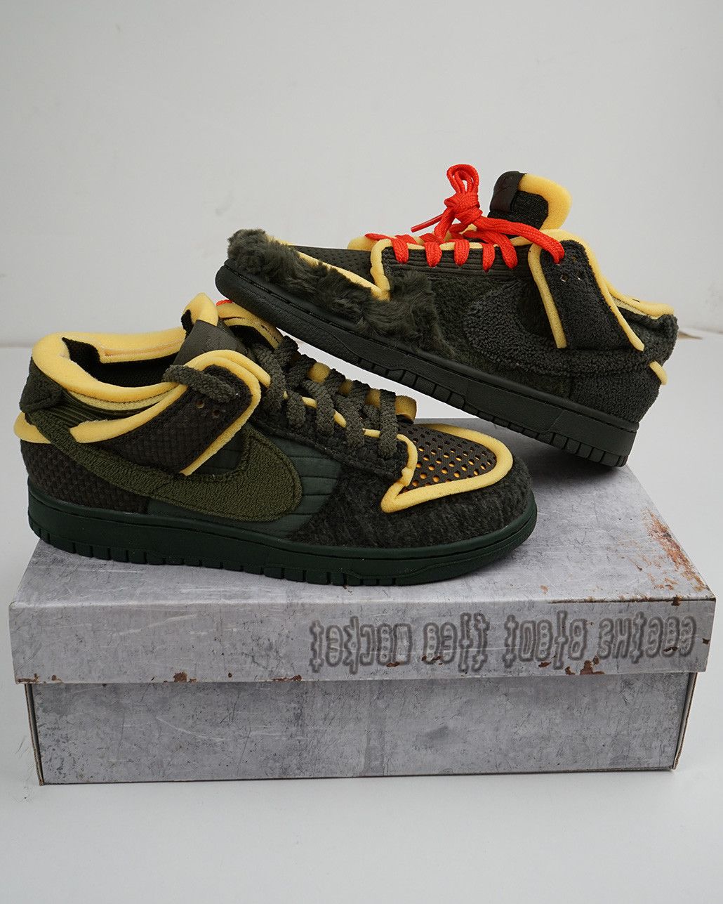 Cactus Plant Flea Market × Nike CPFM x Nike Dunk Low Swamp Sponge Sequoia Green Size US 6 / EU 39 - 1 Thumbnail