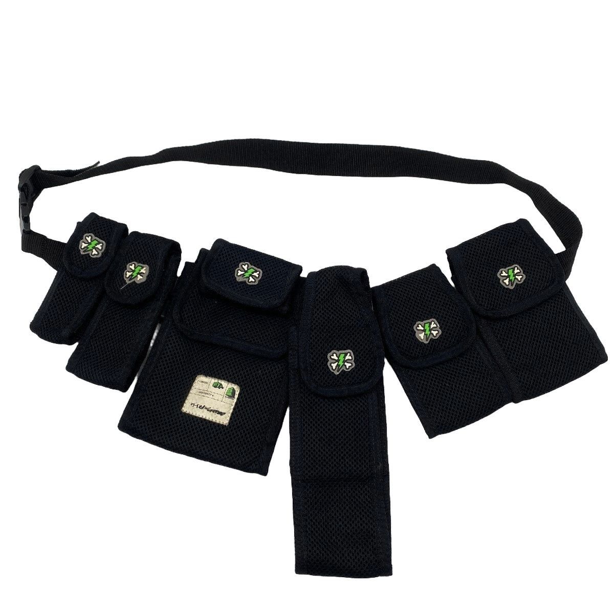 Undercover SS01 Undercover Interlocking Panels Black Utility Pouch Belt Size ONE SIZE - 1 Thumbnail