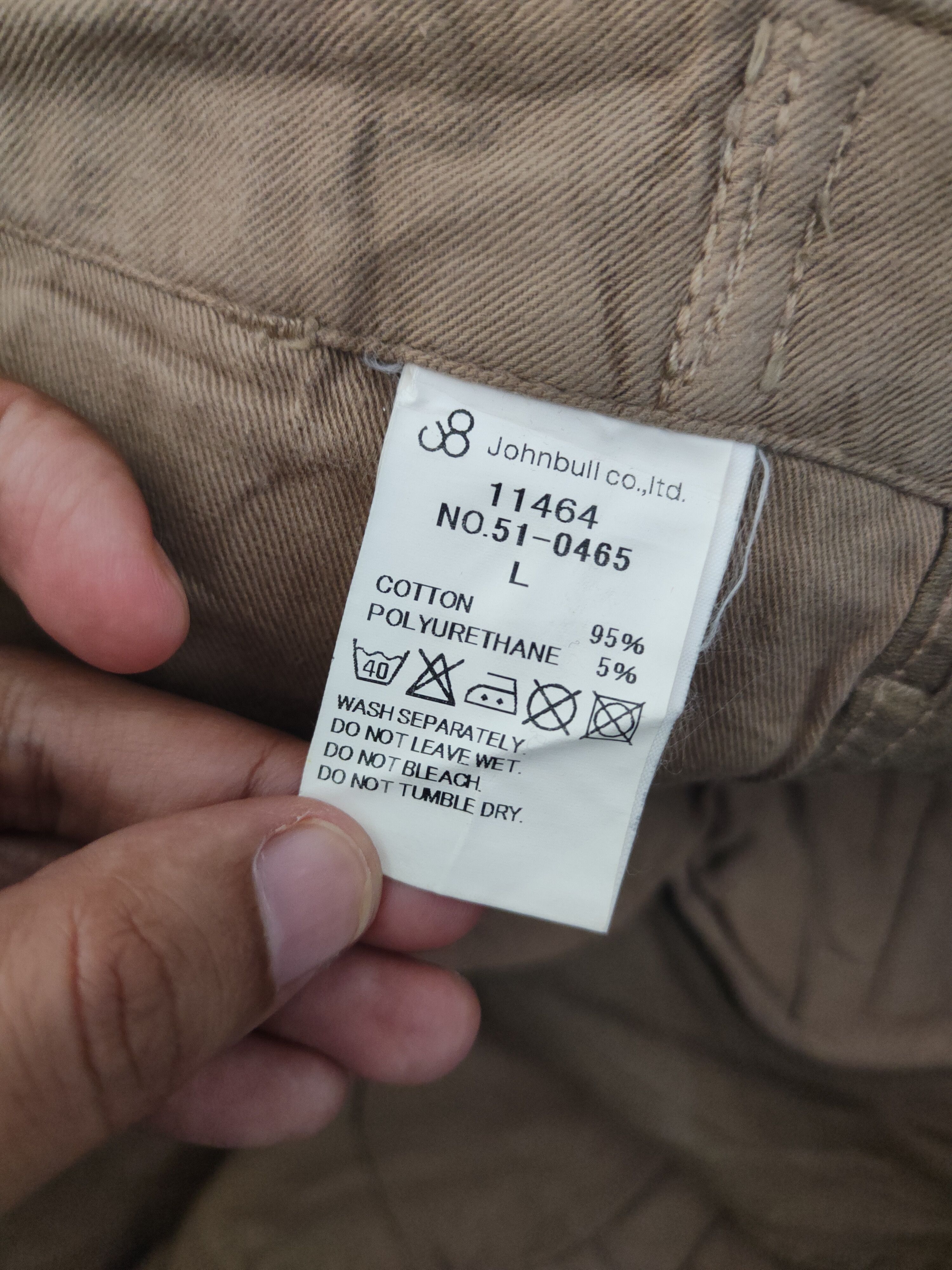 Johnbull DL John Bull Brown Multipocket Tactical Cargo Pants #729 Size US 32 / EU 48 - 12 Thumbnail