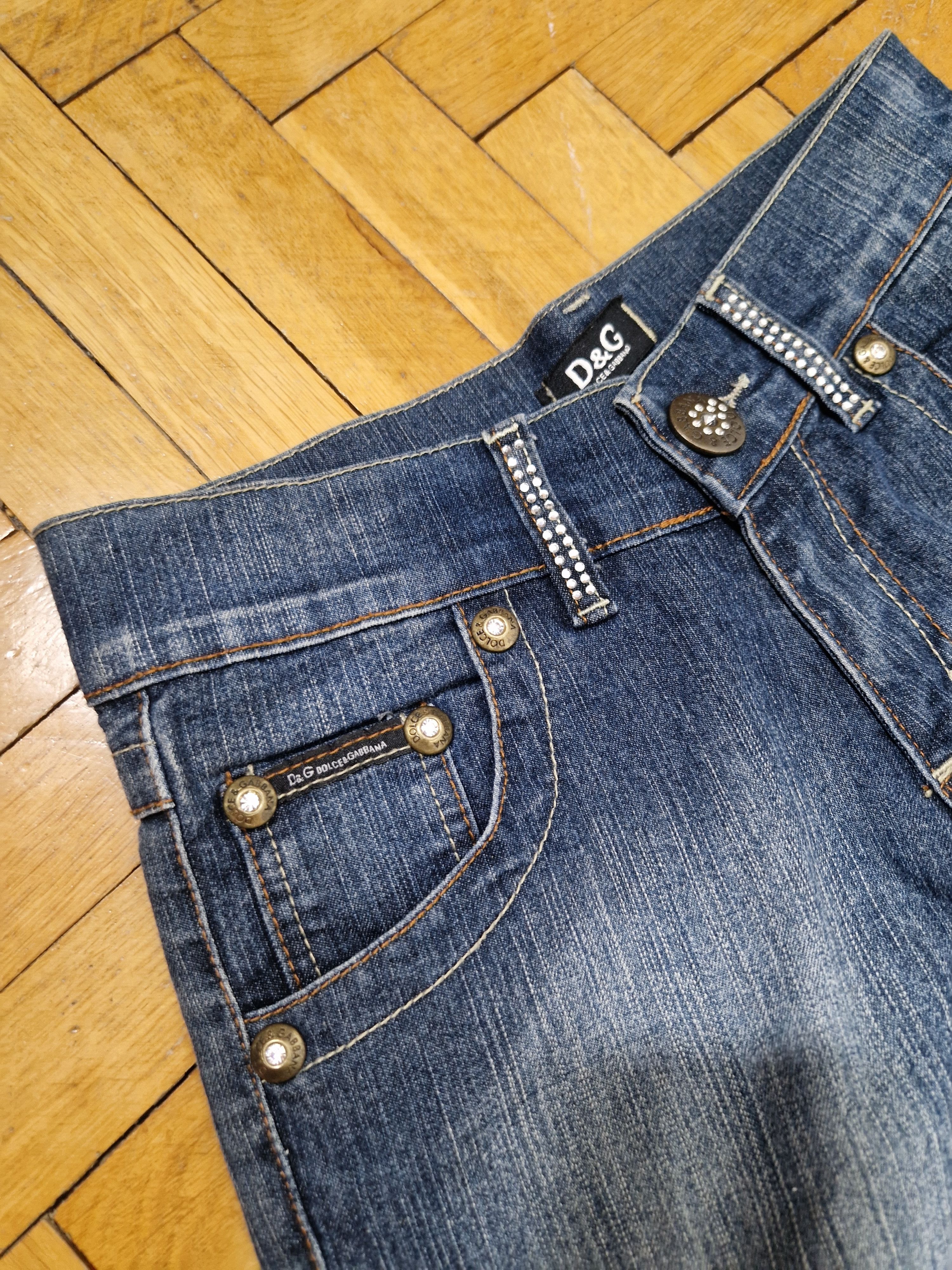Dolce & Gabbana Dolce & Gabbana D&G vintage crystals pants Size 29" - 10 Thumbnail