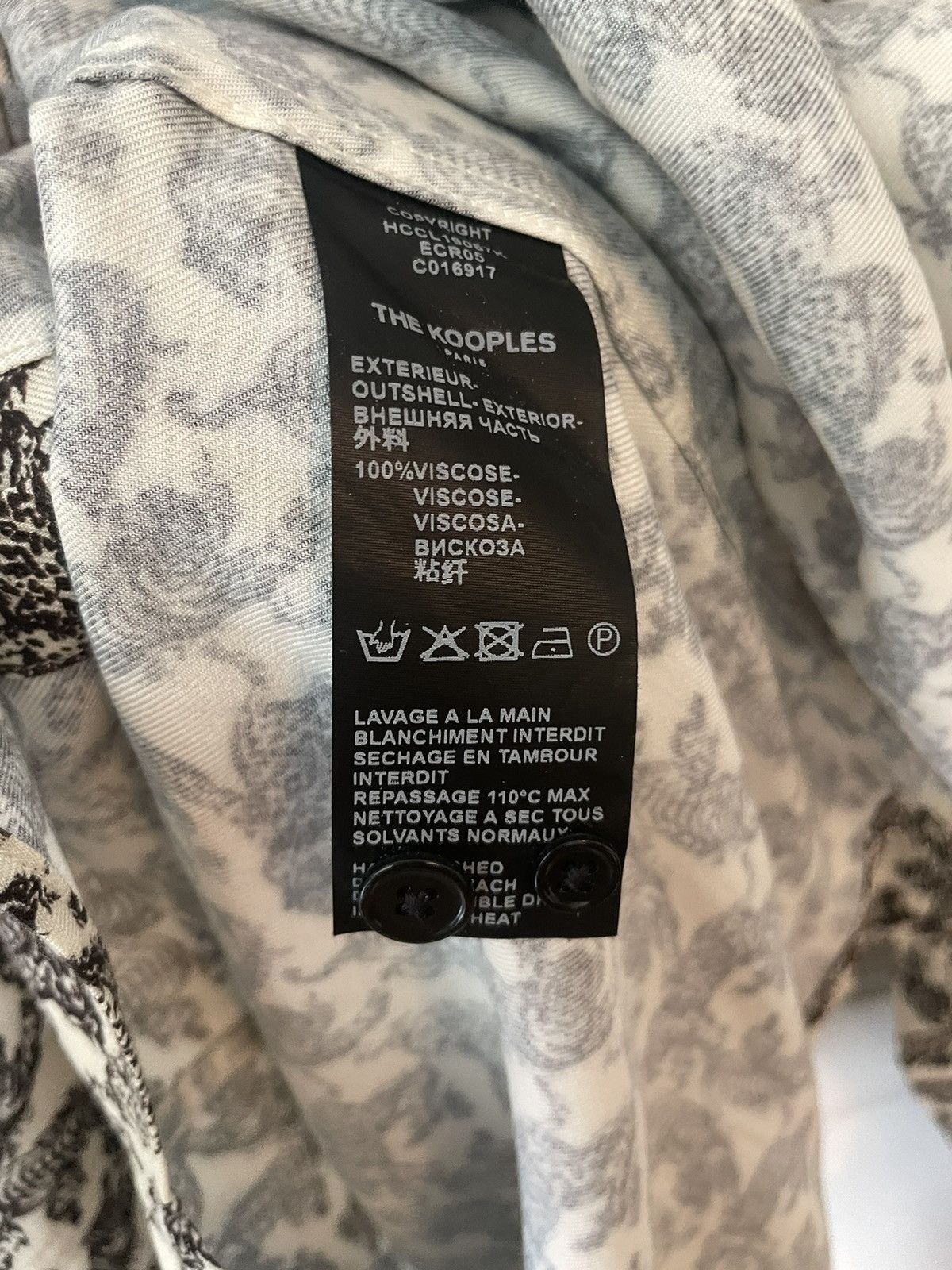 The Kooples The Kooples big cat shirt Size US M / EU 48-50 / 2 - 4 Thumbnail
