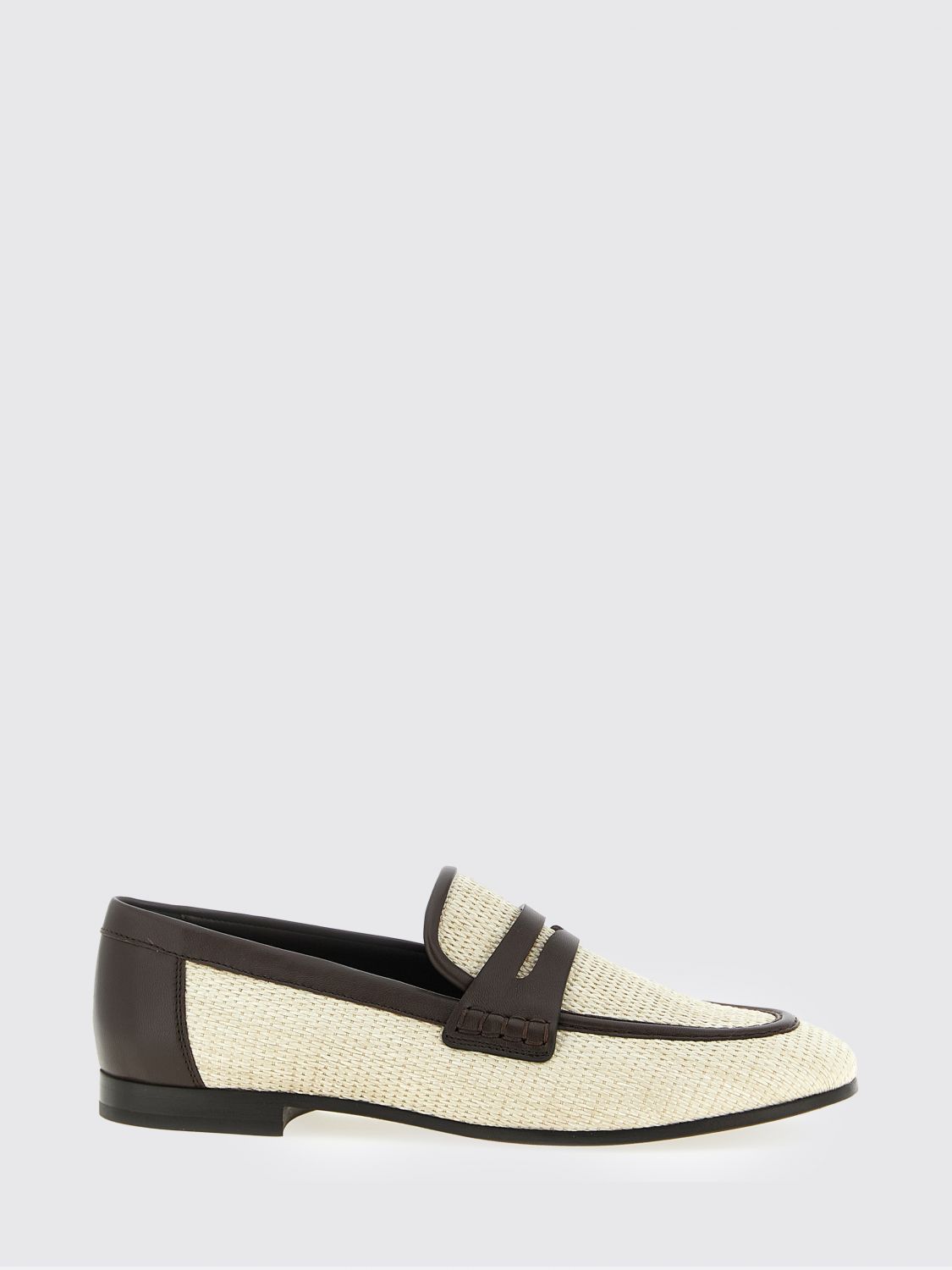 Brunello Cucinelli Brunello Cucinelli Loafer Woman Beige Size US 9 / IT 39 - 1 Thumbnail