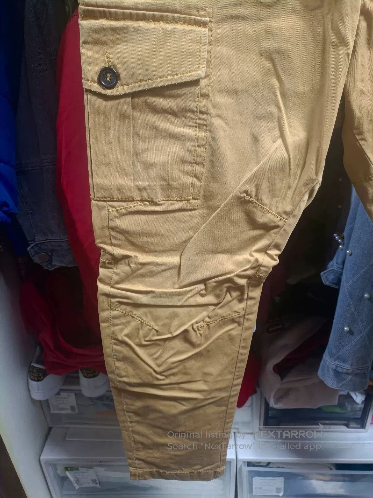 Dsquared2 DSQUARED2 D2 Cargo Pants Size 48. Size US 32 / EU 48 - 4 Thumbnail