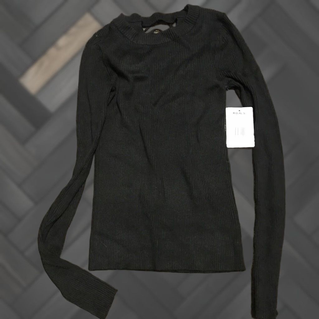 Vintage Pink Republic Women Sweater XS Black New With Tag Size XS / US 0-2 / IT 36-38 - 1 Thumbnail
