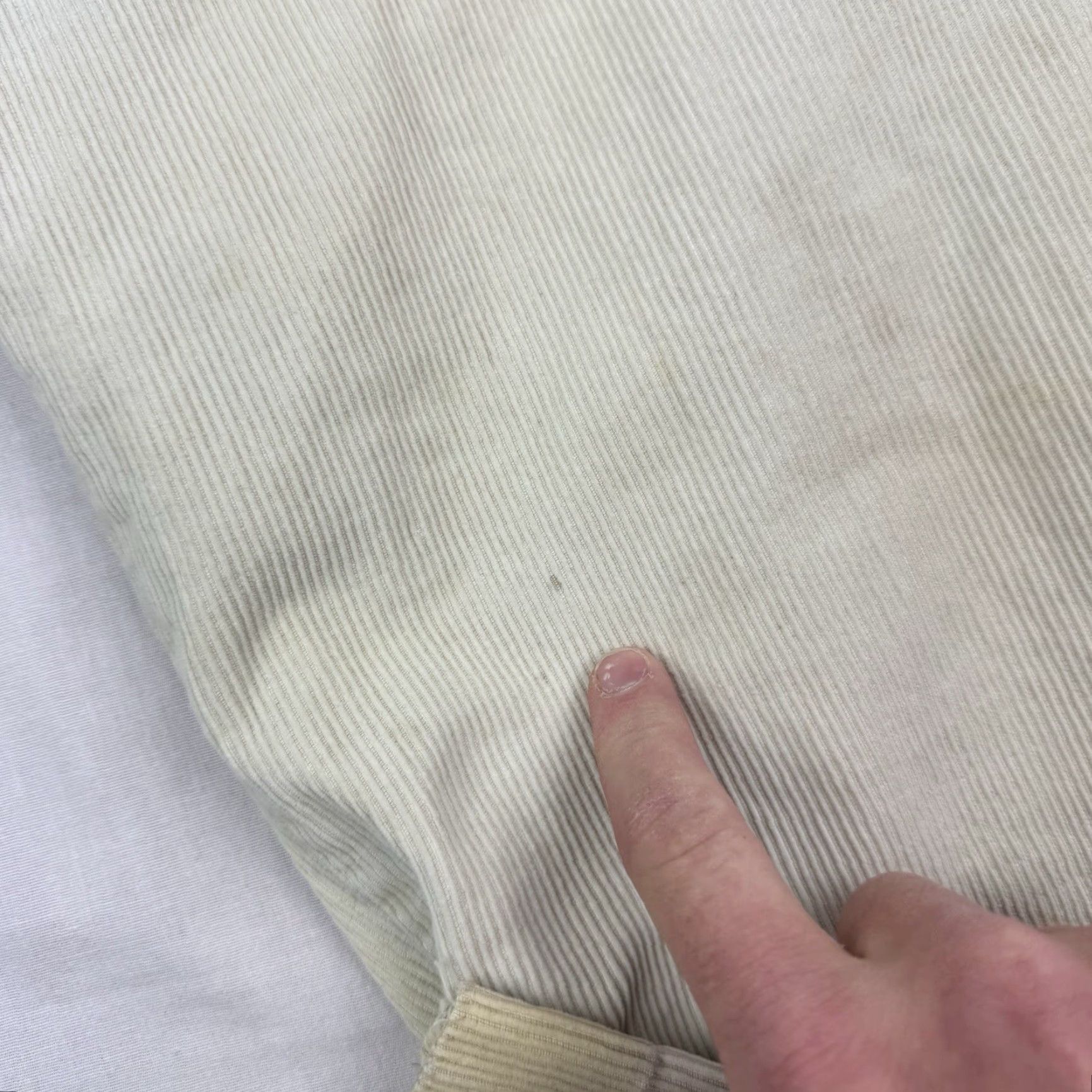Vintage VINTAGE St Johns Bay Corduroy Pants Men 36x33 Khaki Beige 70s 80s Hipster Hippie Size US 36 / EU 52 - 3 Thumbnail