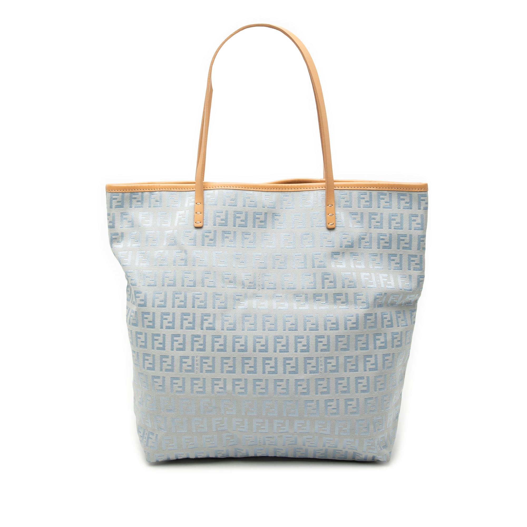 Fendi Small Zucchino Canvas Roll Tote Size ONE SIZE - 1 Thumbnail